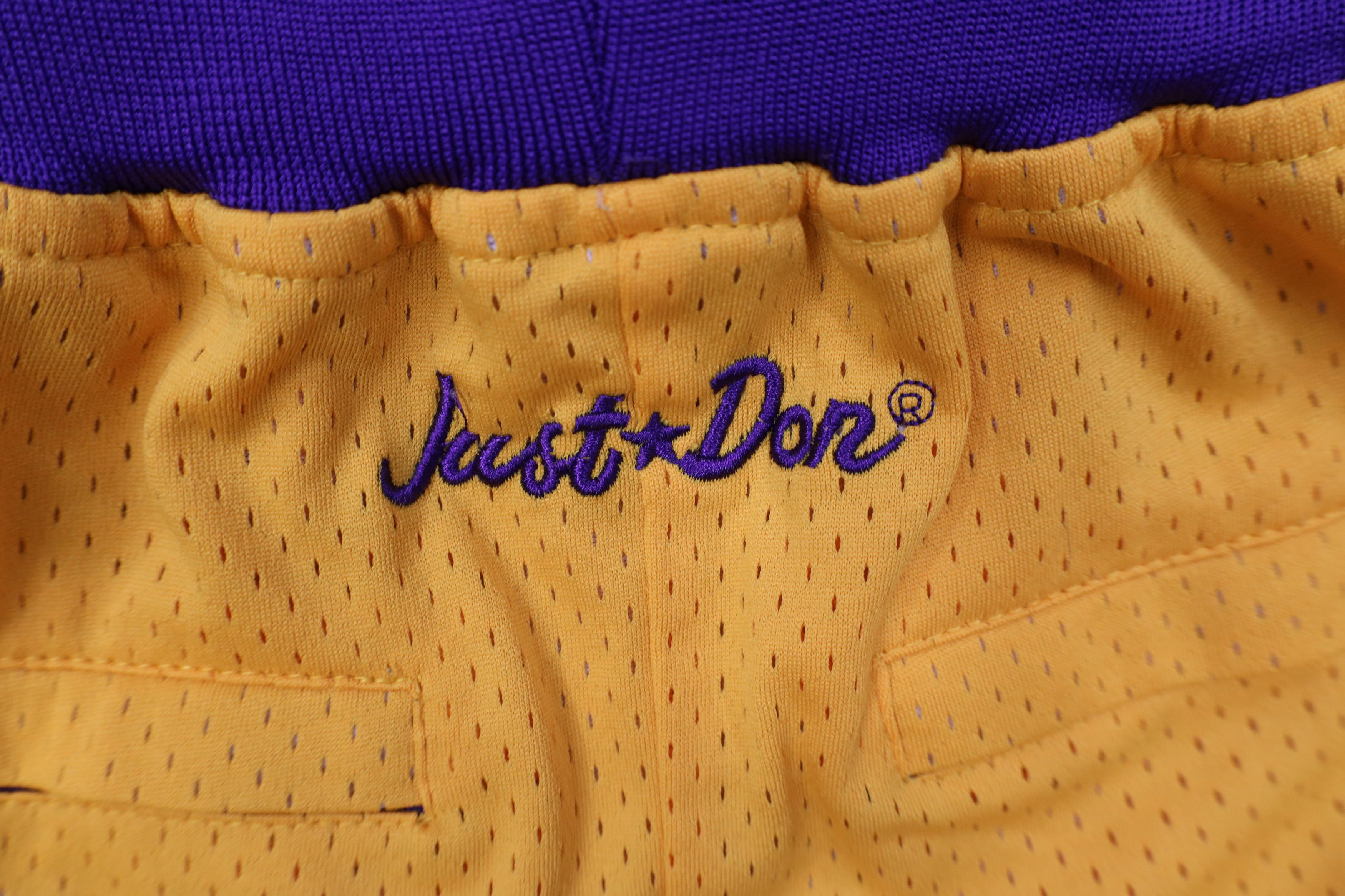 Just Don Just Don 1996/1997 Los Angeles Lakers Basketball Shorts USA Size US 30 / EU 46 - 15 Thumbnail
