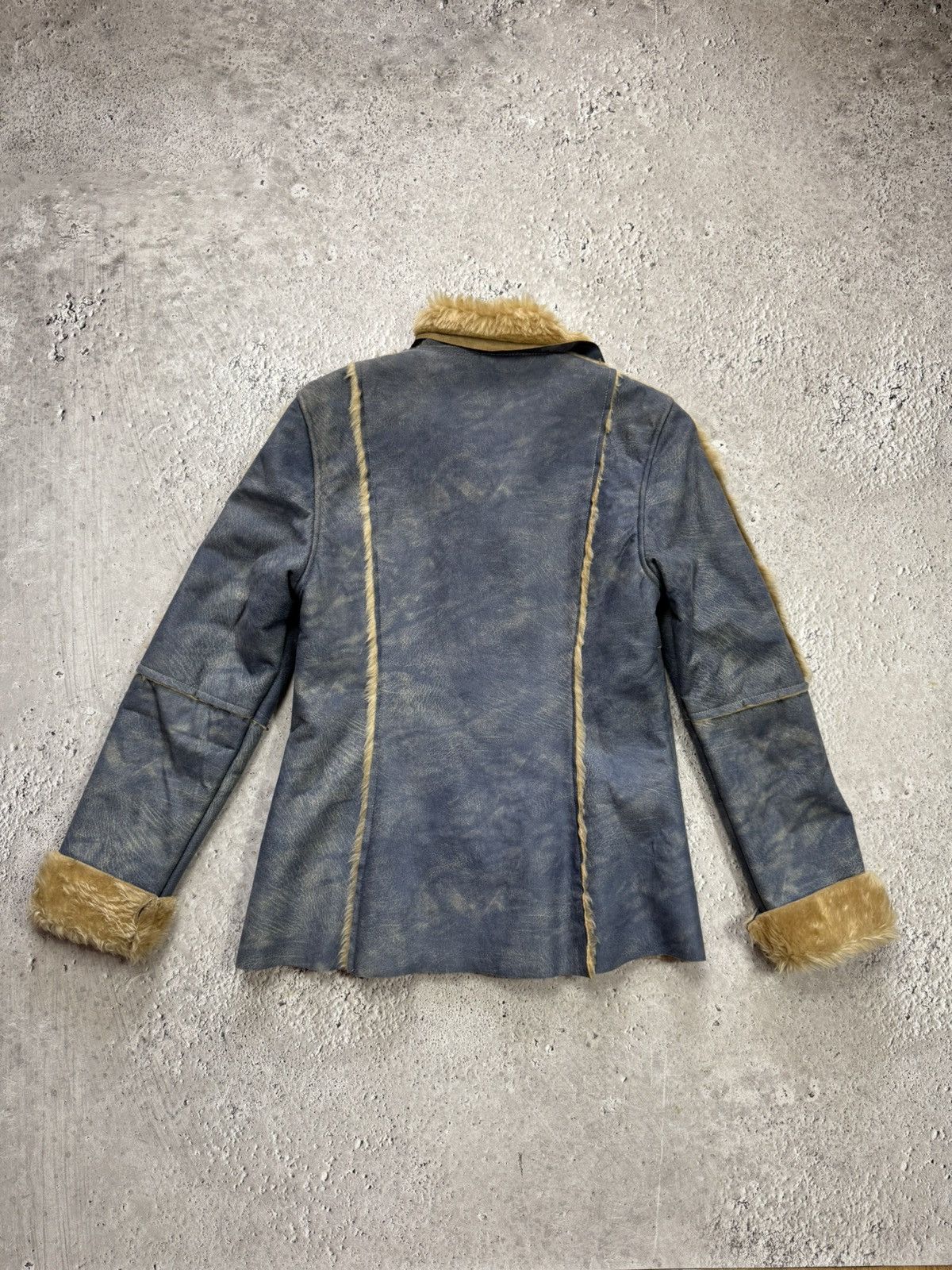 Other Saix Womens Faux Shearling Jacket Fur Lined Zip Coat Size M Size M / US 6-8 / IT 42-44 - 11 Thumbnail