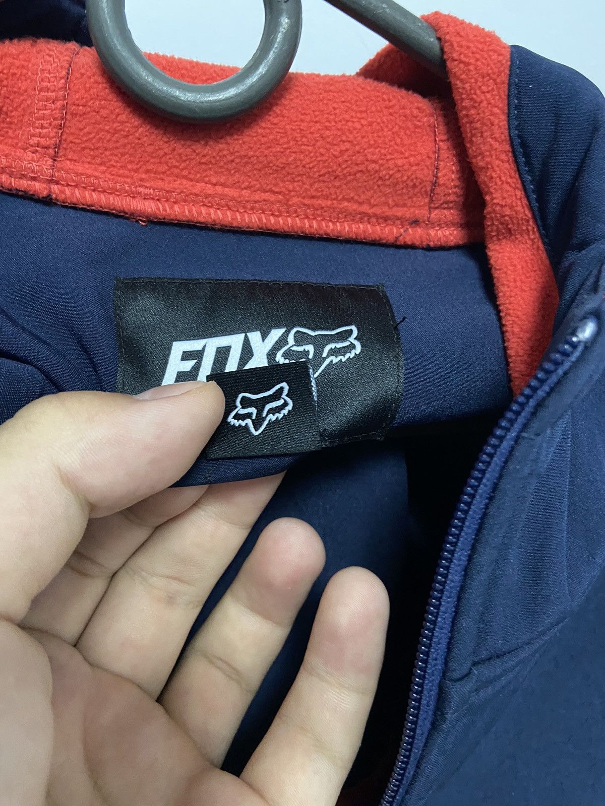 Fox Racing × Honda × Vintage Fox Racing Honda Jacket Vintage Team Big Logo soft shell Size US L / EU 52-54 / 3 - 6 Thumbnail