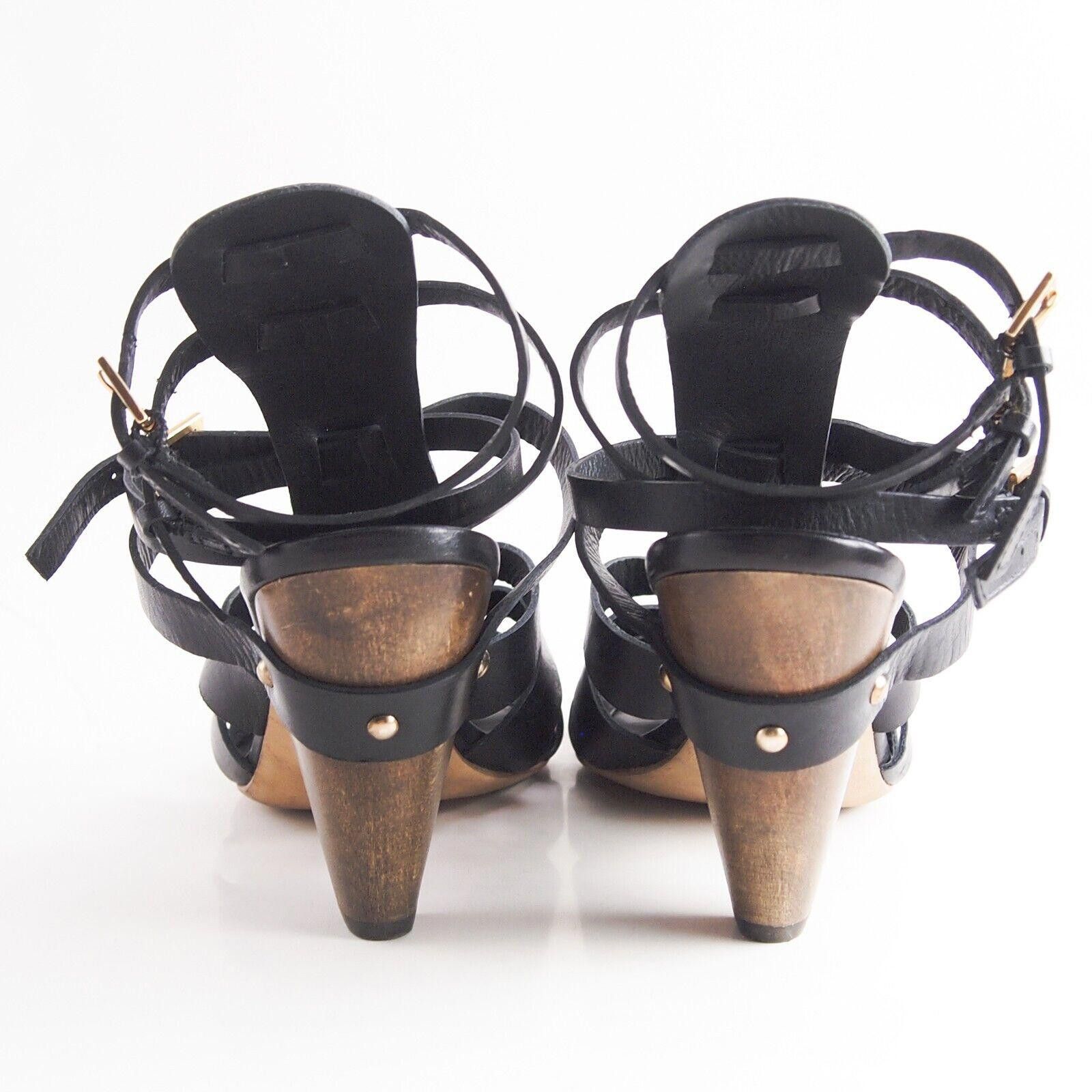 ASH Ash High Heel Gladiator Sandals Black US 10 EU 40 Size US 10 / IT 40 - 5 Thumbnail