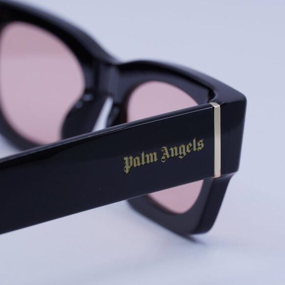 Palm Angels Palm Angels PERI089 BODIE 1021 Sunglasses Black Square Frame Size ONE SIZE - 7 Thumbnail