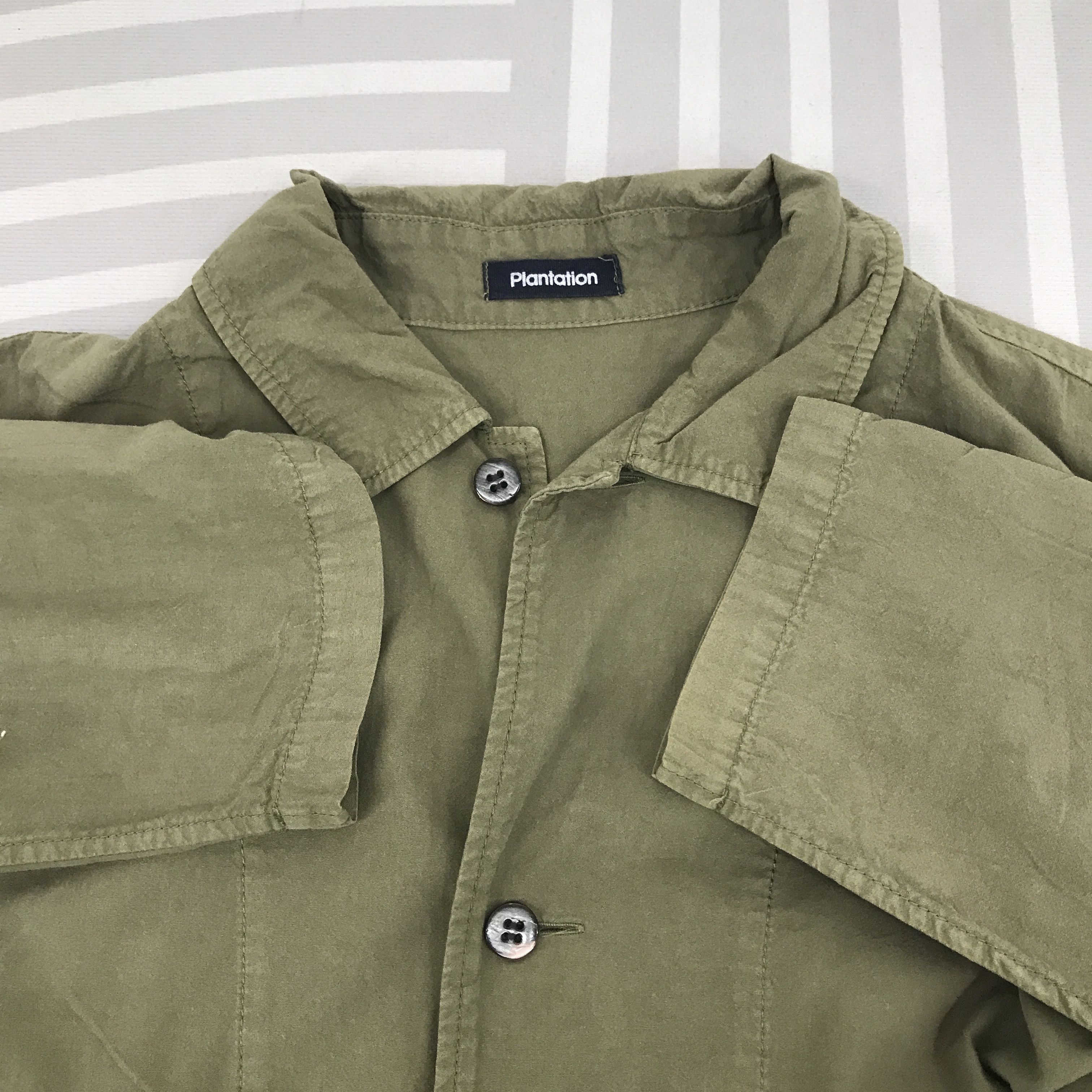 Issey Miyake × Japanese Brand Plantation by Issey Miyake Oversized Button up jacket Size US M / EU 48-50 / 2 - 7 Thumbnail