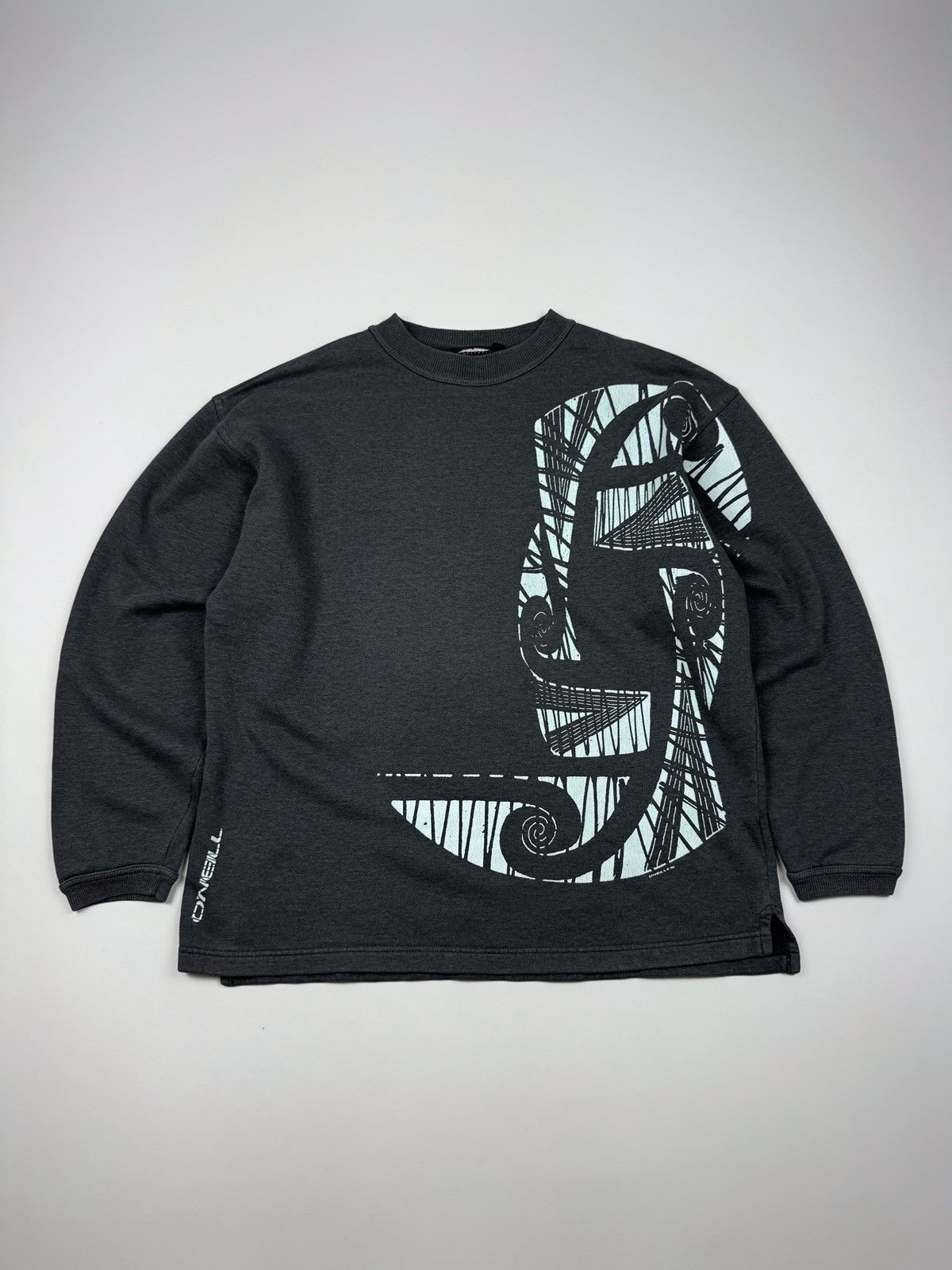 O'Neill × Vintage 1995 Vintage O’Neill Big Logo Oversized Long Sleeve Size US M / EU 48-50 / 2 - 3 Thumbnail