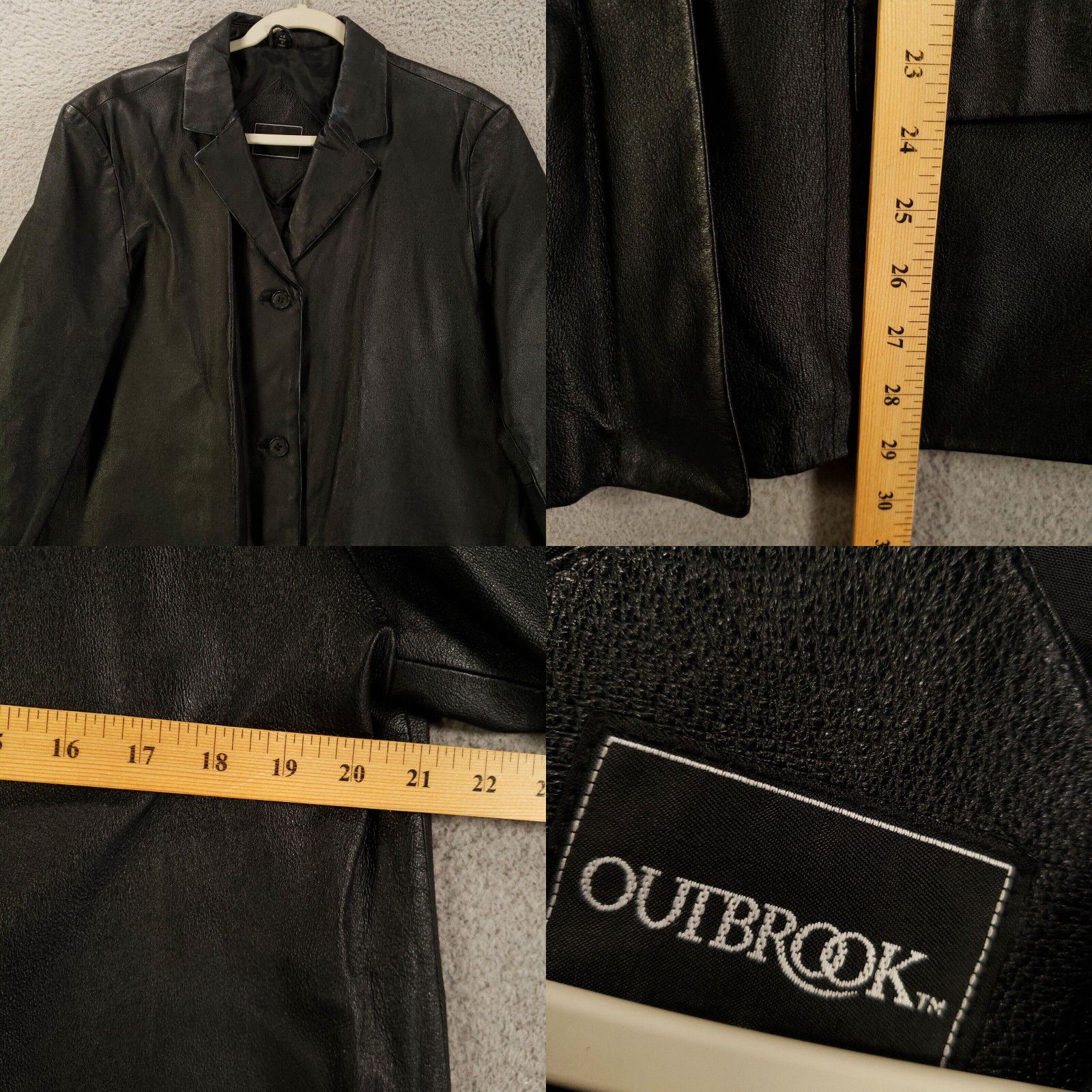 Outbrook womens leather jacket sale