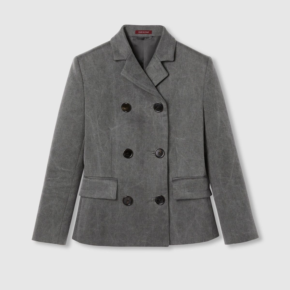 Gucci oc11z1125 Cotton Canvas Delavé Jacket in Dark Grey Size XS / US 0-2 / IT 36-38 - 1 Thumbnail