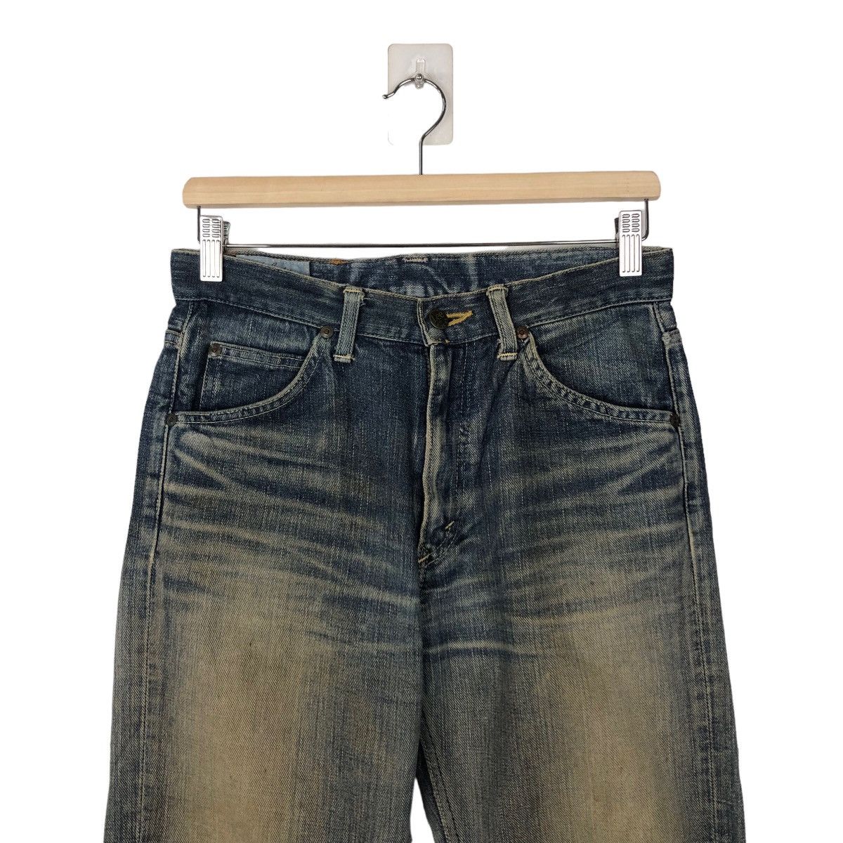 Japanese Brand VINTAGE LADY LEE RIDER SANFORIZED DENIM JEANS Size 28" / US 6 / IT 42 - 2 Thumbnail