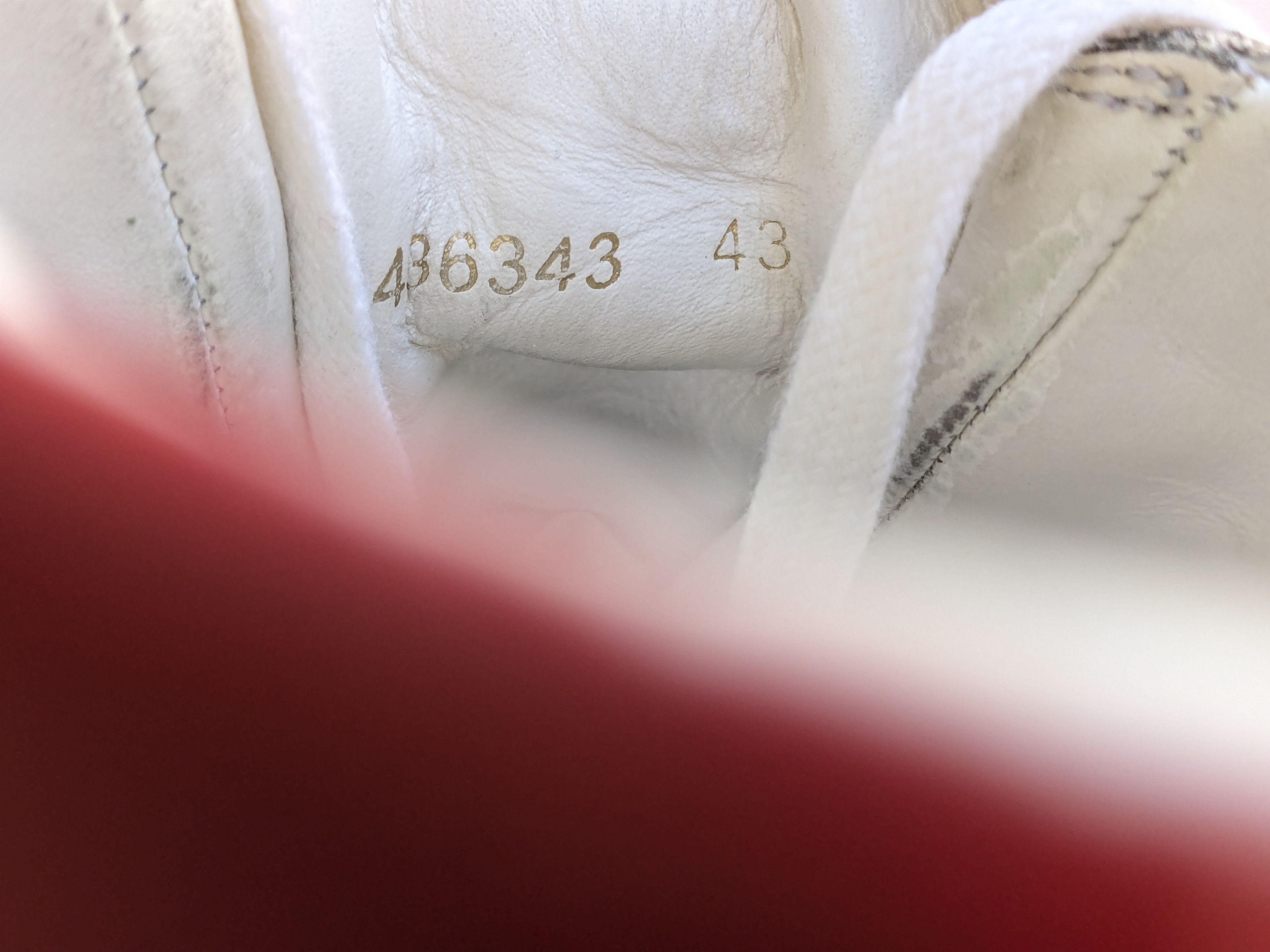 Balenciaga Balenciaga Arena Red White 11 Leather High Tops Size US 11 / EU 44 - 6 Thumbnail