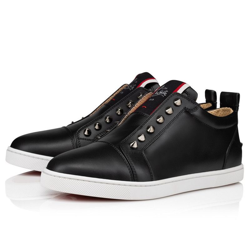 Christian Louboutin os11x0526 F.A.V Fique A Vontade Sneakers in Black Size US 7 / IT 37 - 2 Thumbnail