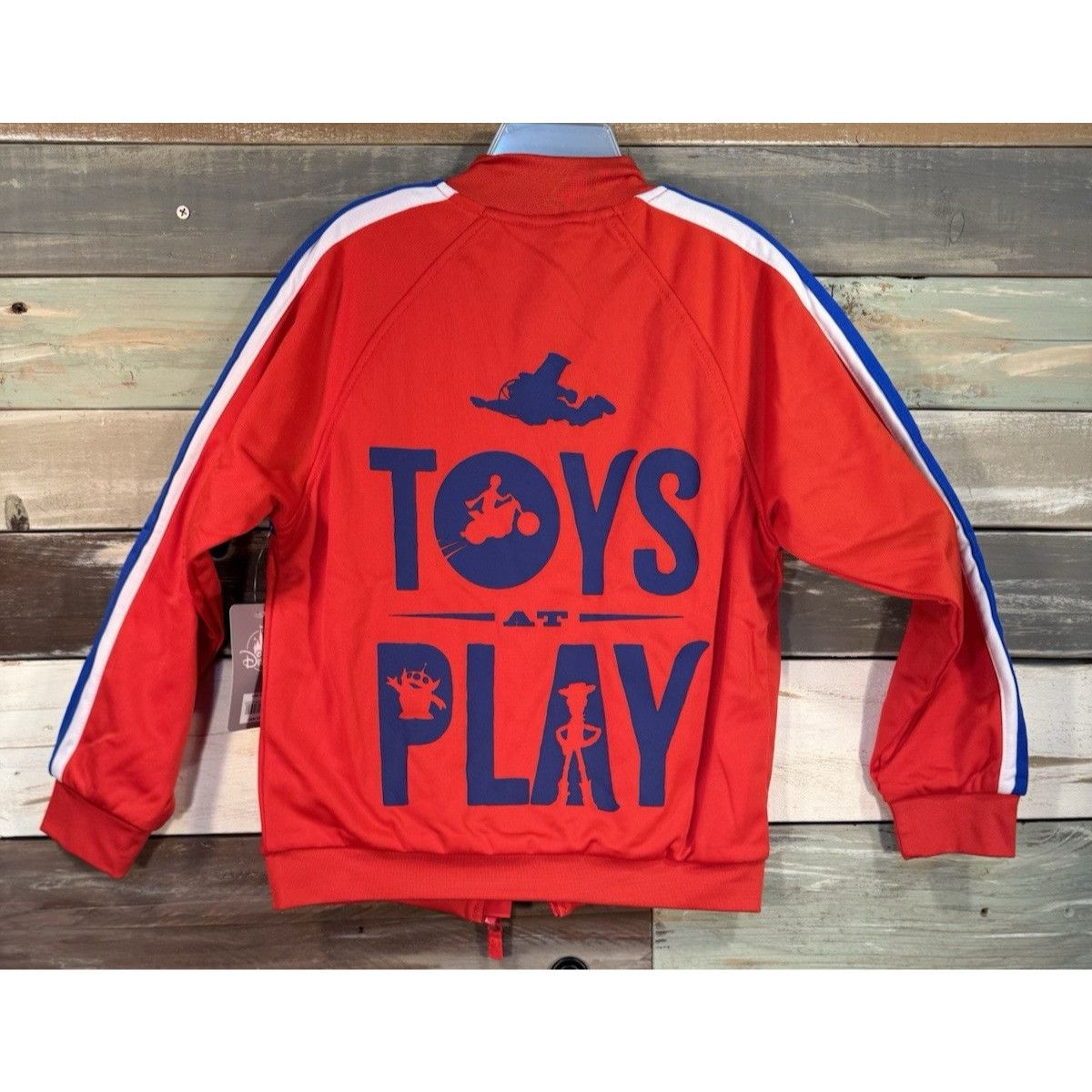 Disney Disney Pixar TOY STORY Boys 5/6 Track Style Windbreaker Zip Size US S / EU 44-46 / 1 - 10 Thumbnail