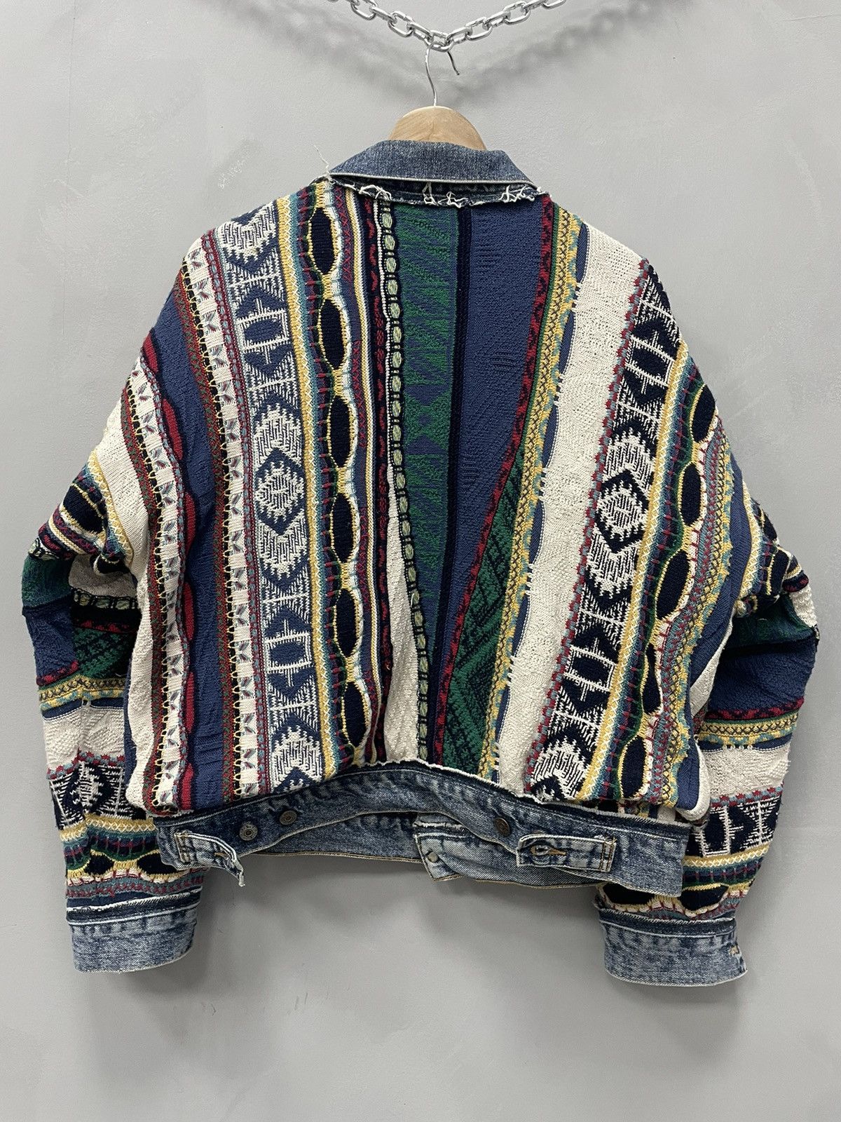 REWORKED JAPITAL STYLE REVERSIBLE LEVIS COOGI JACKET