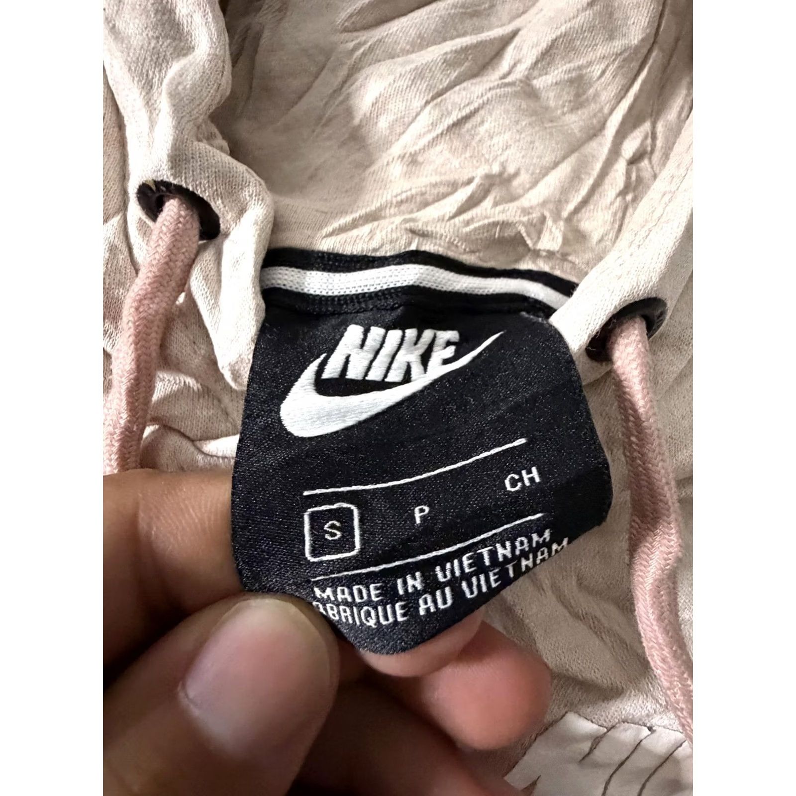 Nike Nike Mens Small Beige Lightweight Pullover Hoodie Sweatshirt Swoosh AJ6315-646 Size US S / EU 44-46 / 1 - 6 Thumbnail