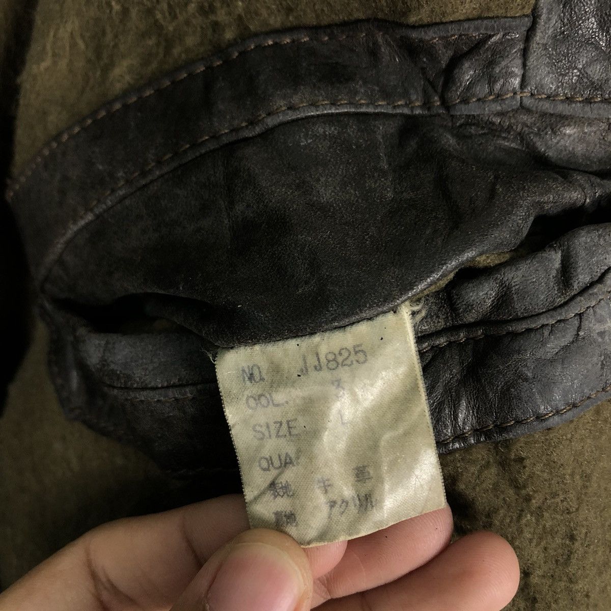 Japanese Brand 🔥Vintage Fly Leather Jacket JC Havard Japan Issey Miyake Size US L / EU 52-54 / 3 - 21 Thumbnail