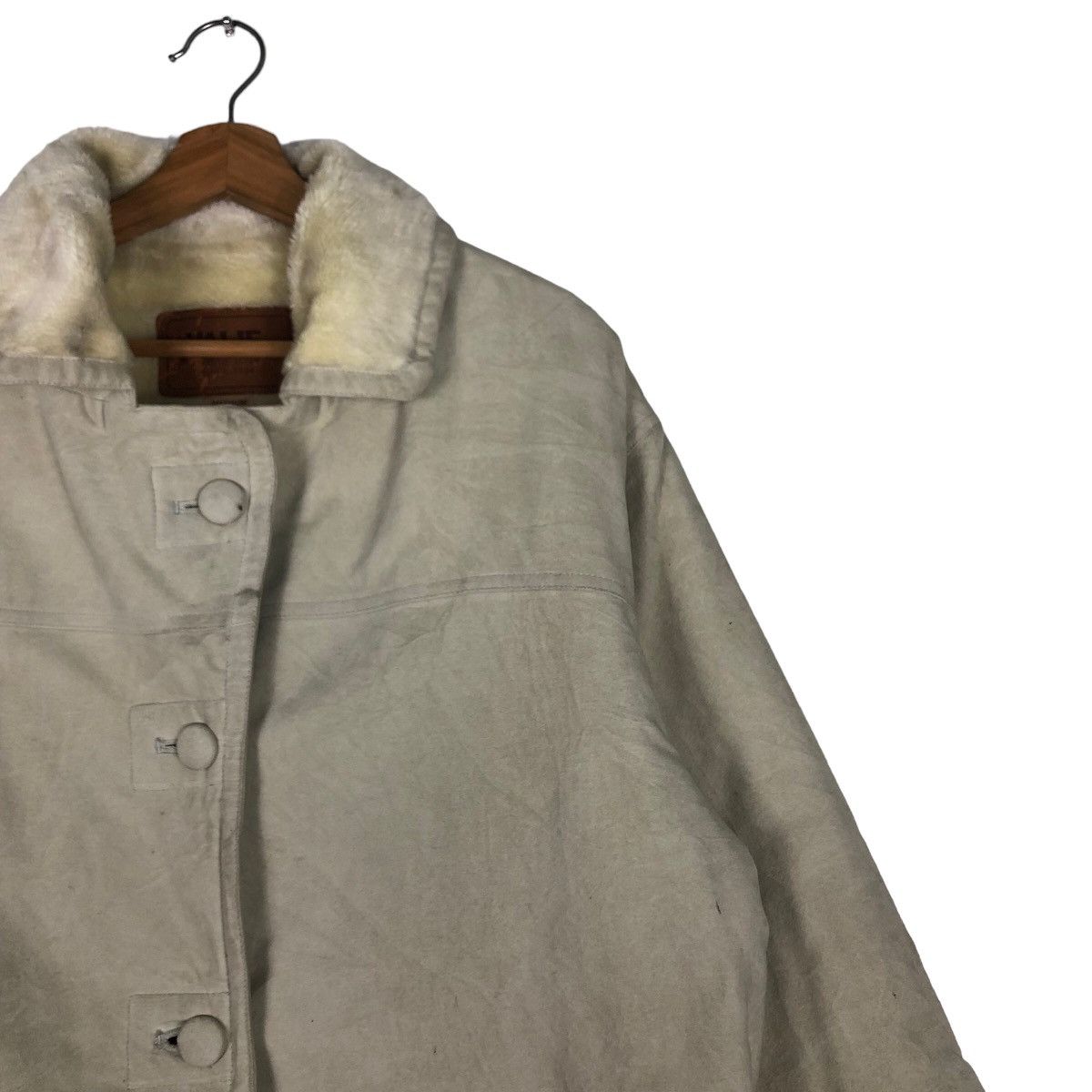 Japanese Brand 🔥Vtg Shearling Leather Jacket Mink Fur Lining Malie Japan Size US M / EU 48-50 / 2 - 6 Thumbnail