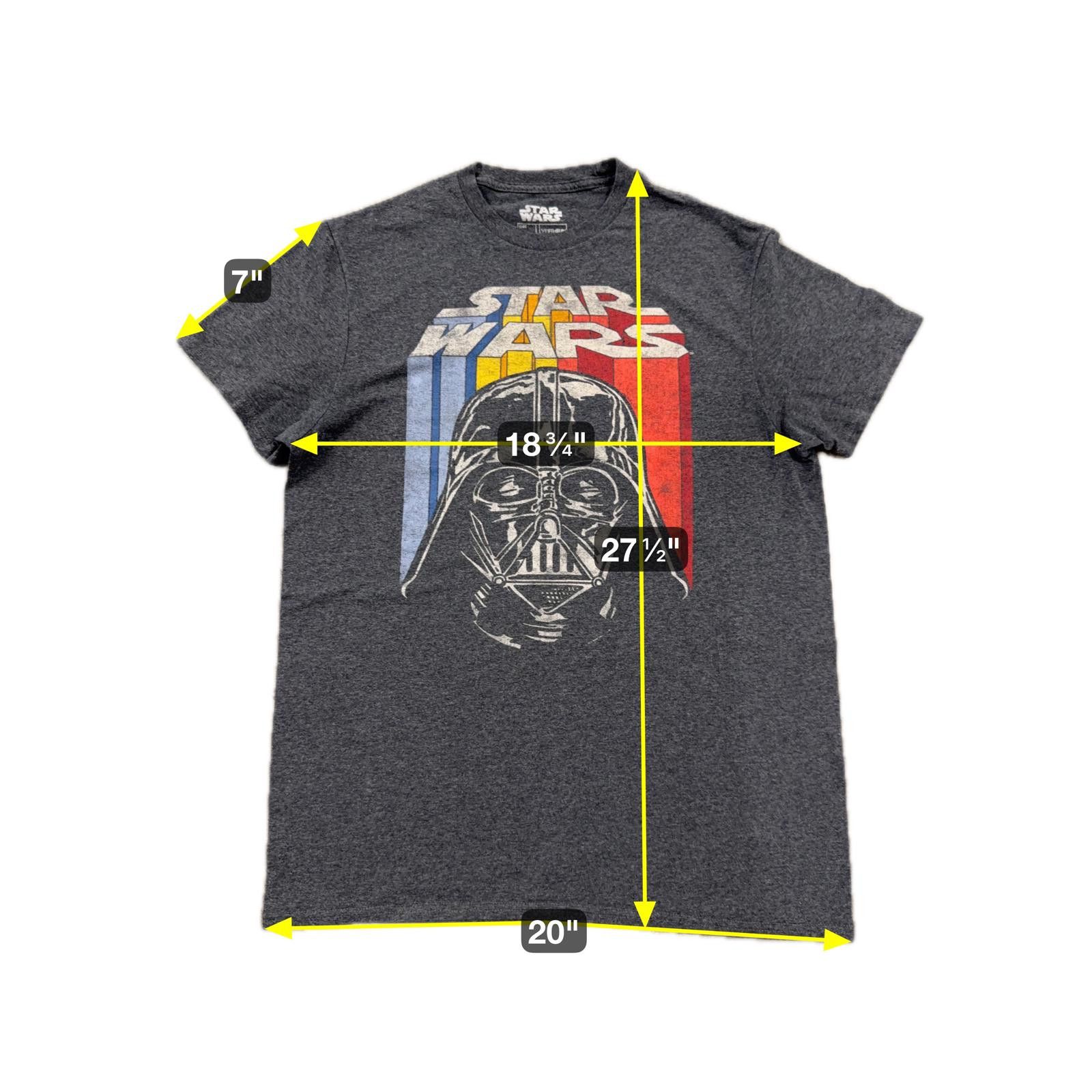 Designer FifthSun Star Wars Lord Darth Vader Retro Spellout Tee - M Size US L / EU 52-54 / 3 - 4 Thumbnail