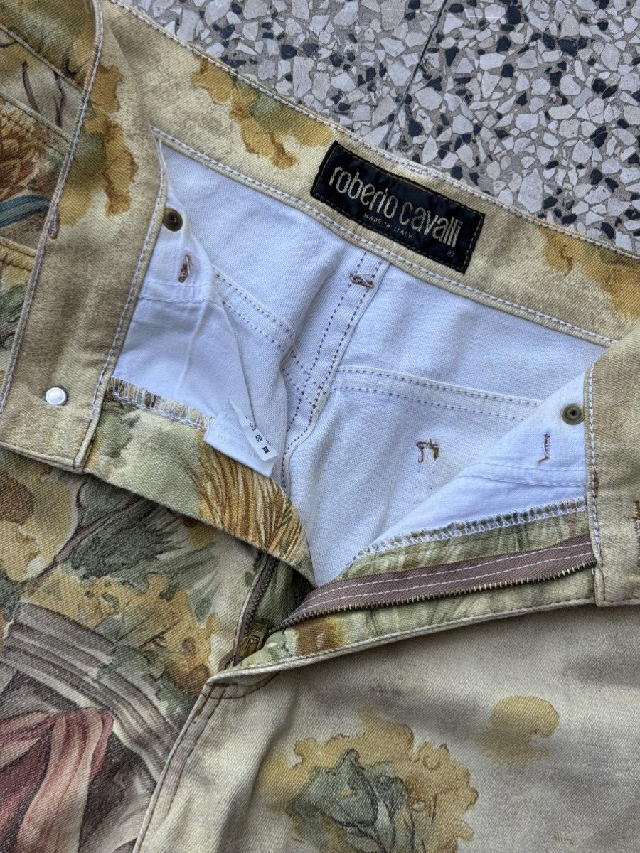 Roberto Cavalli Roberto Cavalli romantic renaissance angels print Size 32" / US 10 / IT 46 - 5 Thumbnail