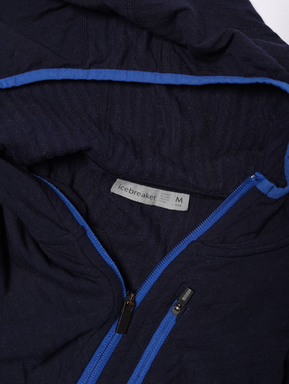 Icebreaker Icebreaker Wool Nylon Zip Hoodie Navy Blue Size US M / EU 48-50 / 2 - 11 Thumbnail