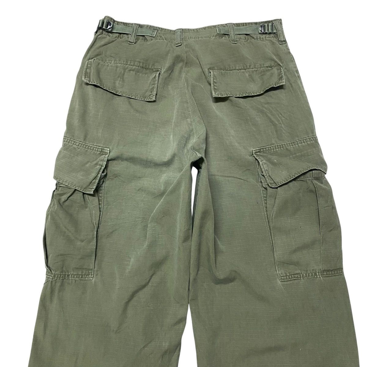 Vintage Vintage 60s Vietnam War Ripstop Poplin Trouser OG-107 Size US 30 / EU 46 - 9 Thumbnail