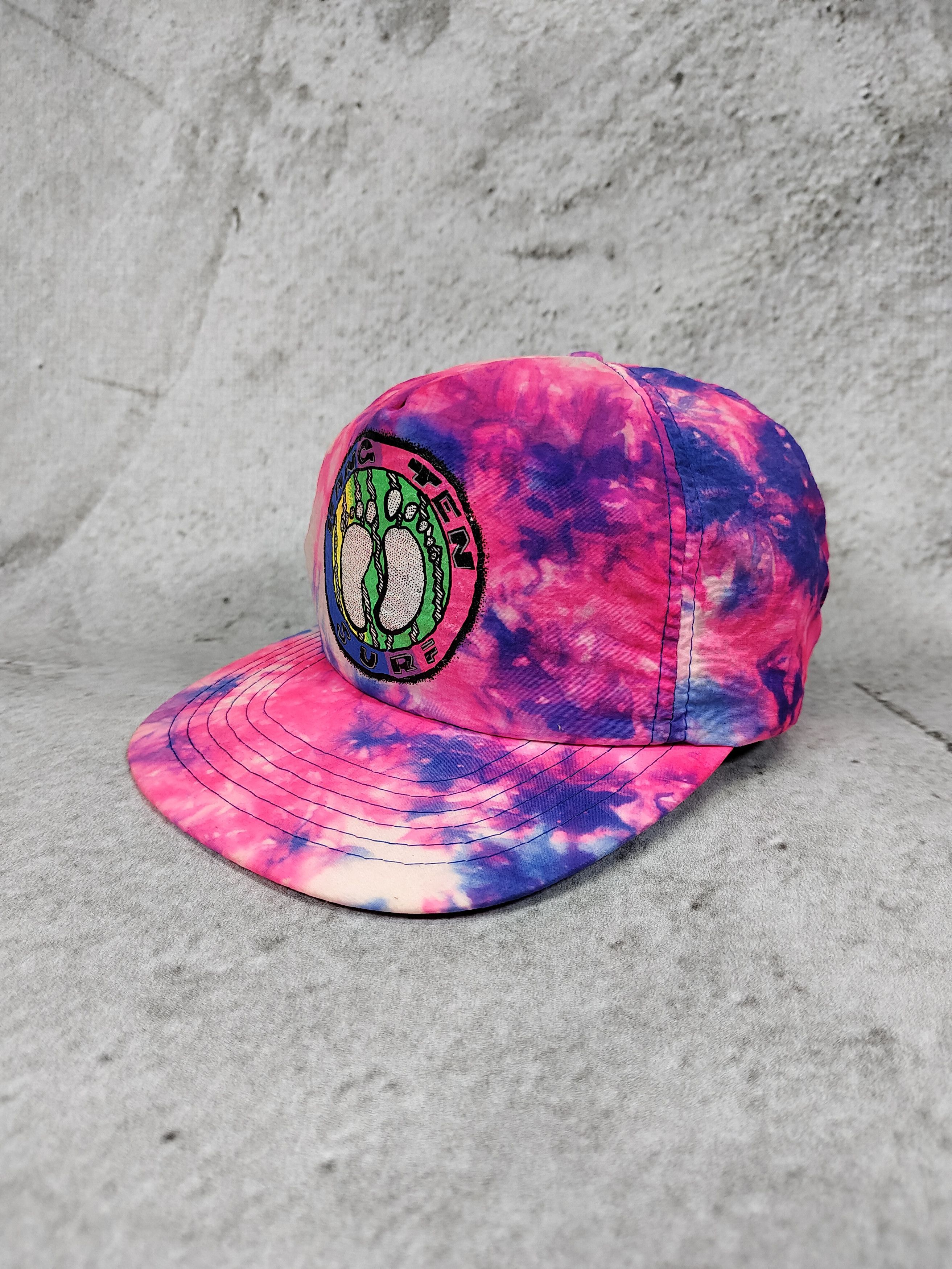 Hang Ten 80s Hang Ten🌴 Surf Skate Beach Neon Snapback Caps Size ONE SIZE - 2 Thumbnail