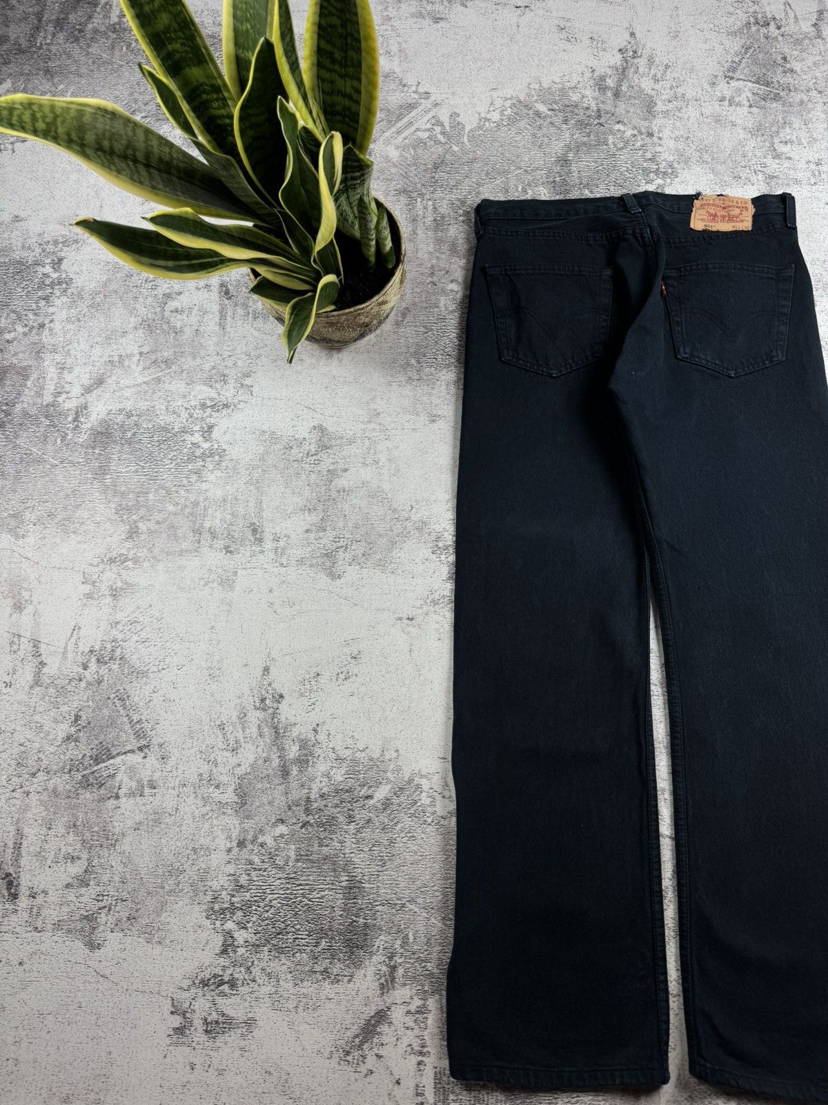 Levi's LEVIS 501 Comfort Fit W33 L30 Denim Straight USA 90s Cotton Jeans Pants Trousers Size US 33 - 3 Thumbnail