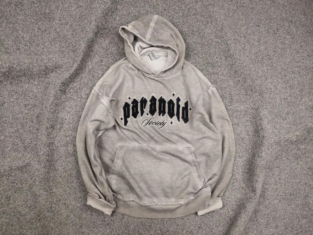 If Six Was Nine Paranoid Society if six was nine style gray vintage Hoodie Size US S / EU 44-46 / 1 - 1 Thumbnail