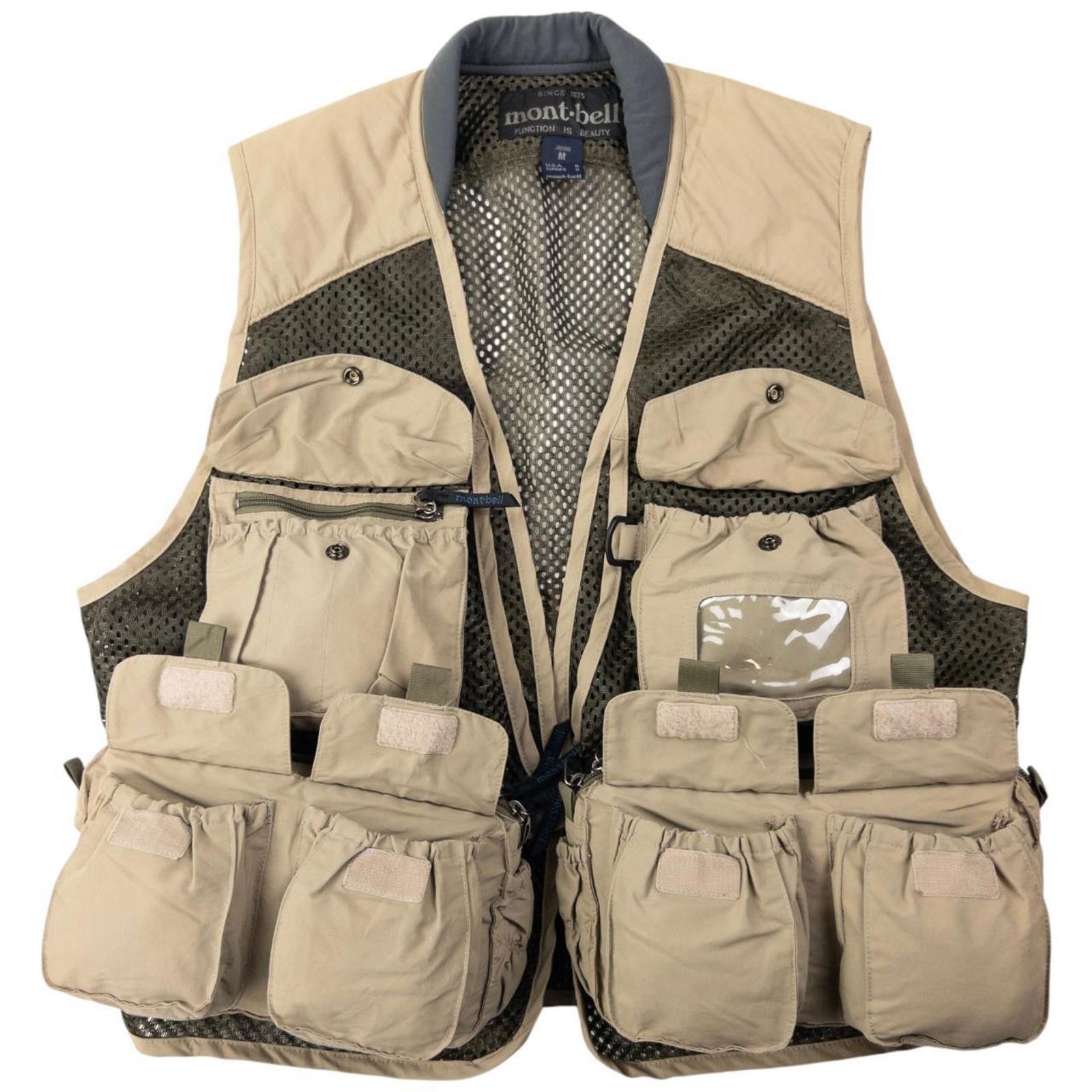 Montbell Vintage Montbell Multi Pocket Cargo Vest Gilet Size S Size US S / EU 44-46 / 1 - 2 Thumbnail