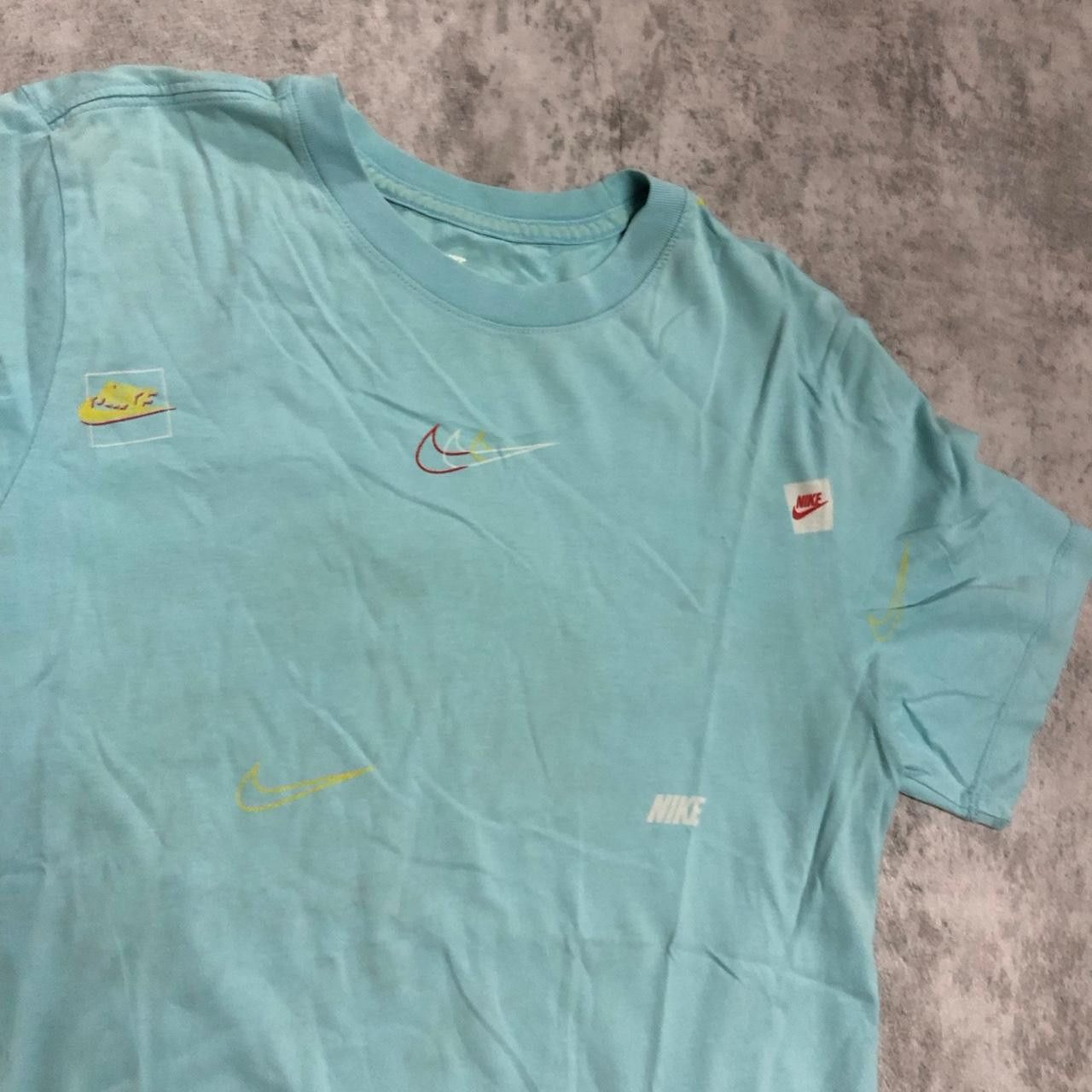 Nike Nike light blue T-shirt Size US XS / EU 42 / 0 - 2 Thumbnail