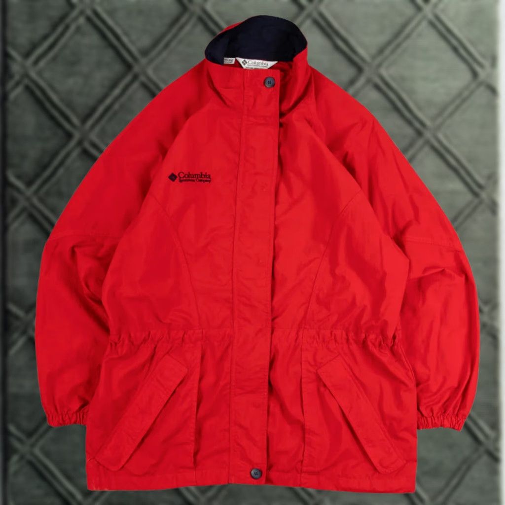 Vintage Columbia Women's Vintage Outdoor Jacket Medium Red Size M / US 6-8 / IT 42-44 - 1 Thumbnail