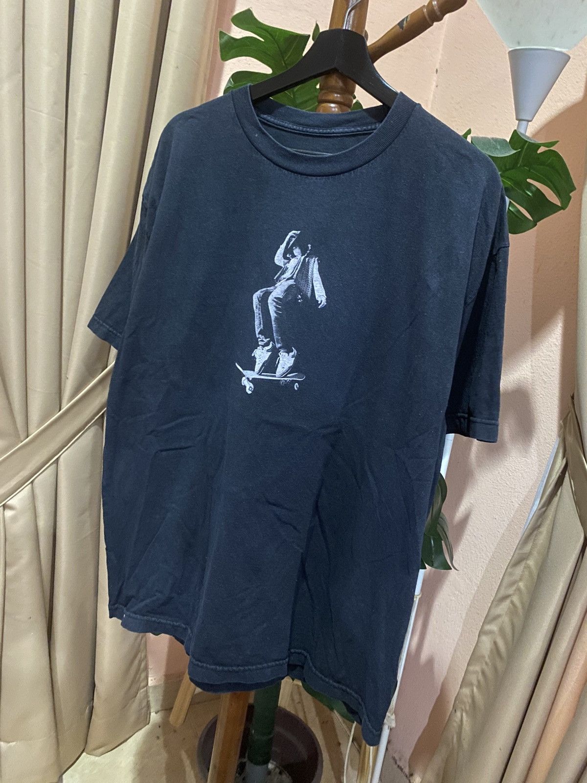 Other Shake Junt x Ali Boulala Skateboarding Graphic T-Shirt Black Size US XL / EU 56 / 4 - 2 Thumbnail
