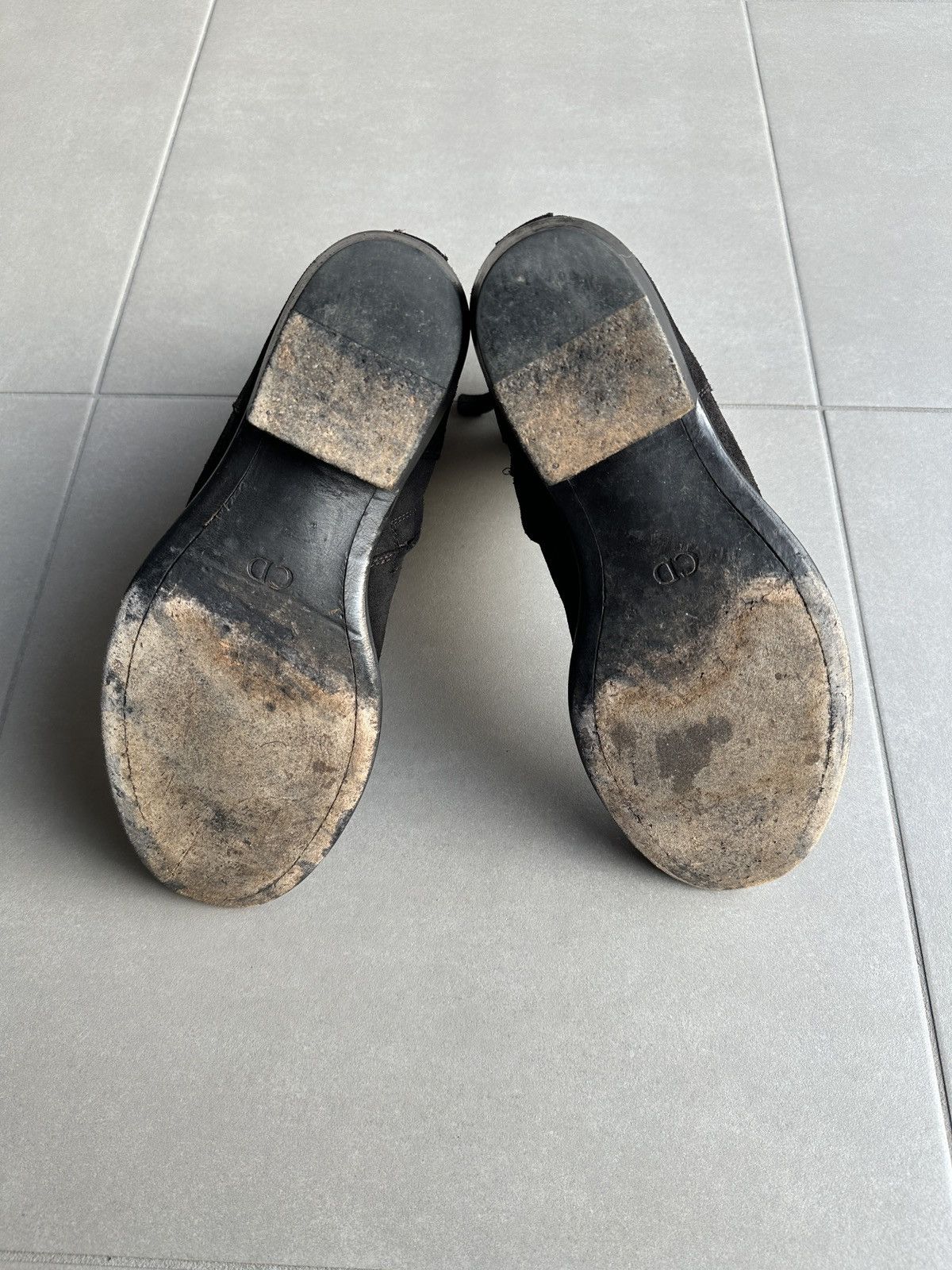 Dior × Hedi Slimane Dior Homme AW07 “Navigate” western cuban heel suede boots Size US 9 / EU 42 - 13 Thumbnail