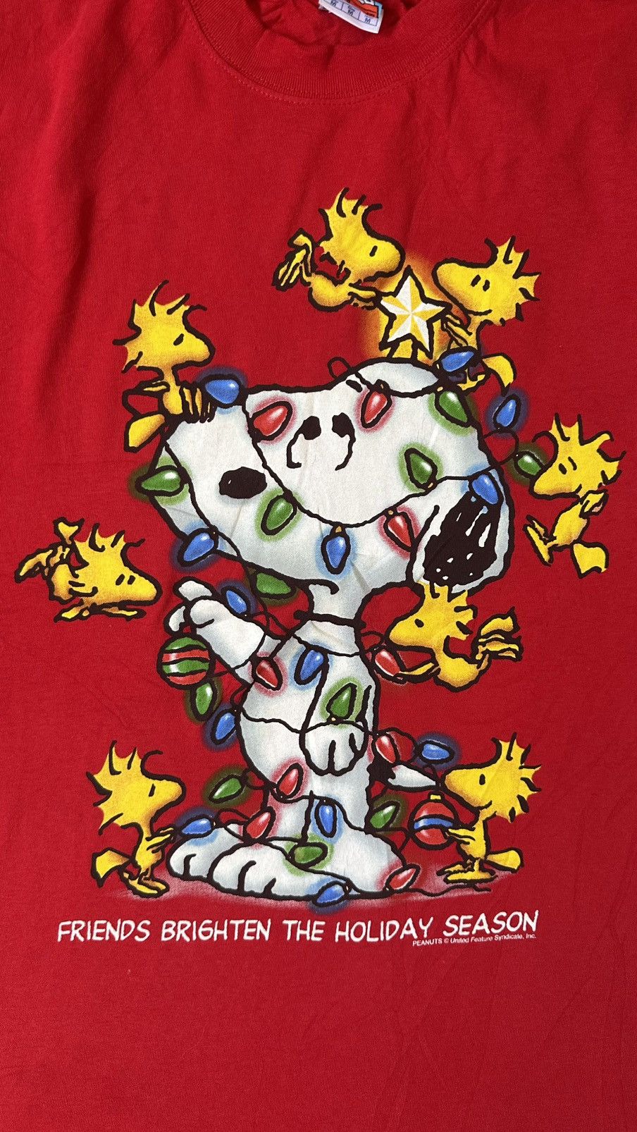 Peanuts VINTAGE PEANUTS CHRISTMAS HOLIDAY TEE Size US M / EU 48-50 / 2 - 2 Thumbnail