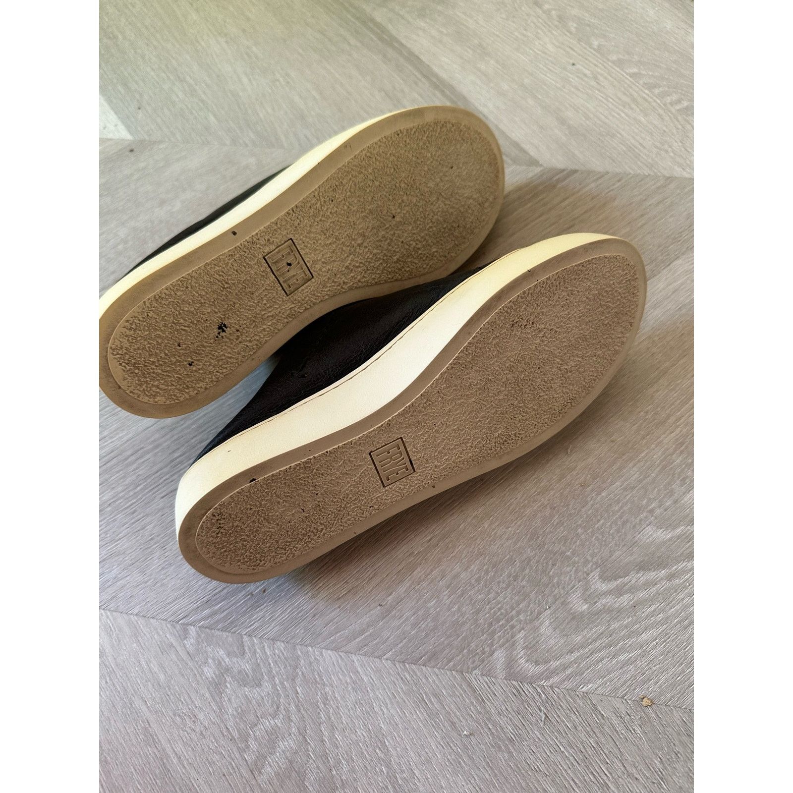 Frye Frye Zip Lena Leather Mule Sneakers Black Slip On Women's 6 Size US 6 / IT 36 - 9 Thumbnail