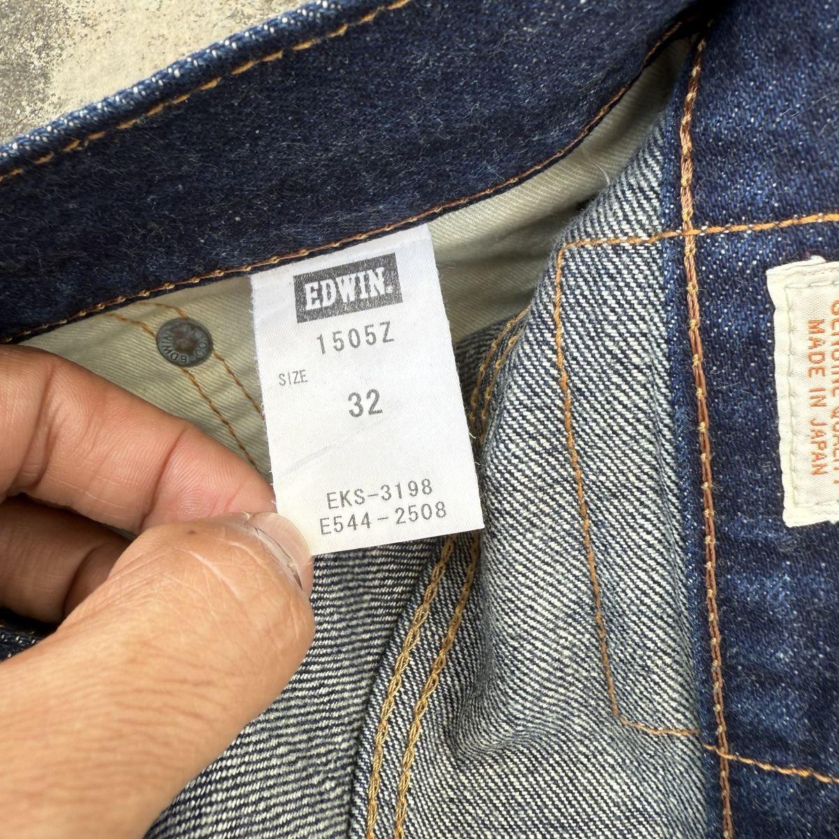 Edwin × Jean × Vintage VINTAGE EDWIN 505 FADED JEAN DENIM PANTS Size US 36 / EU 52 - 13 Thumbnail