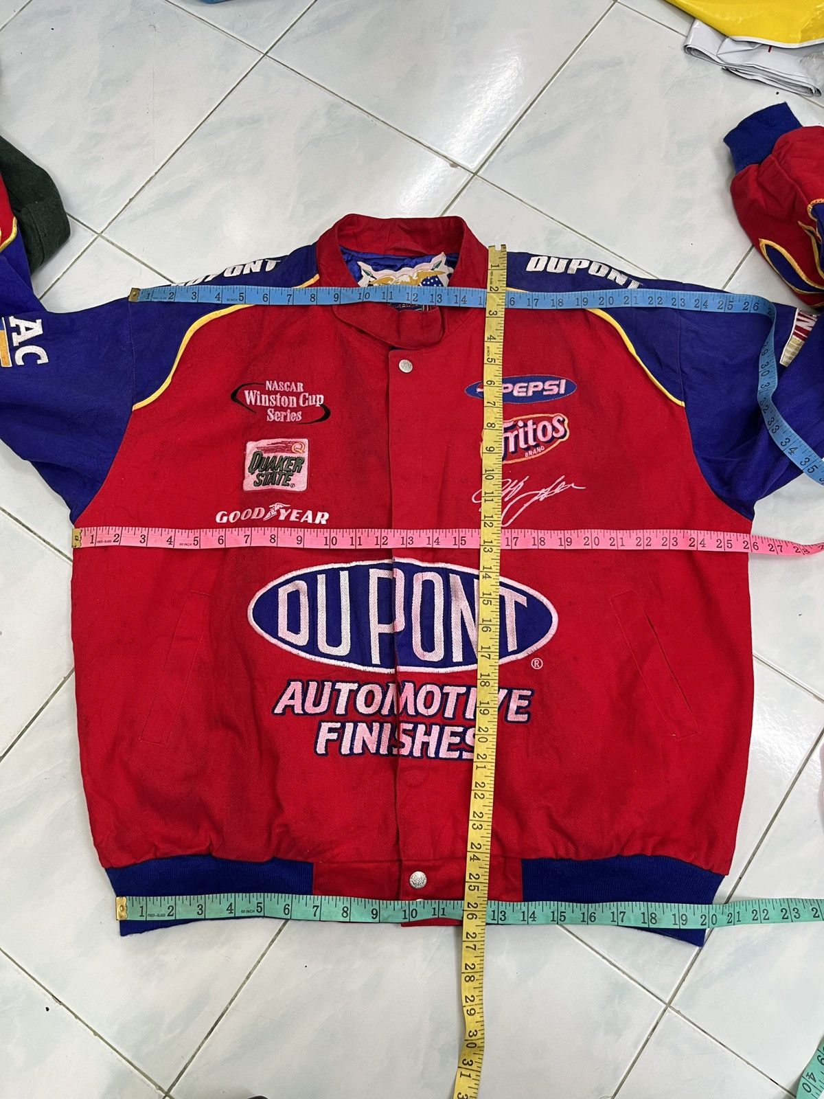 Jeff Hamilton 🔥🔥🔥STEALS JEFF HAMILTON NASCAR JACKET Size US L / EU 52-54 / 3 - 24 Thumbnail