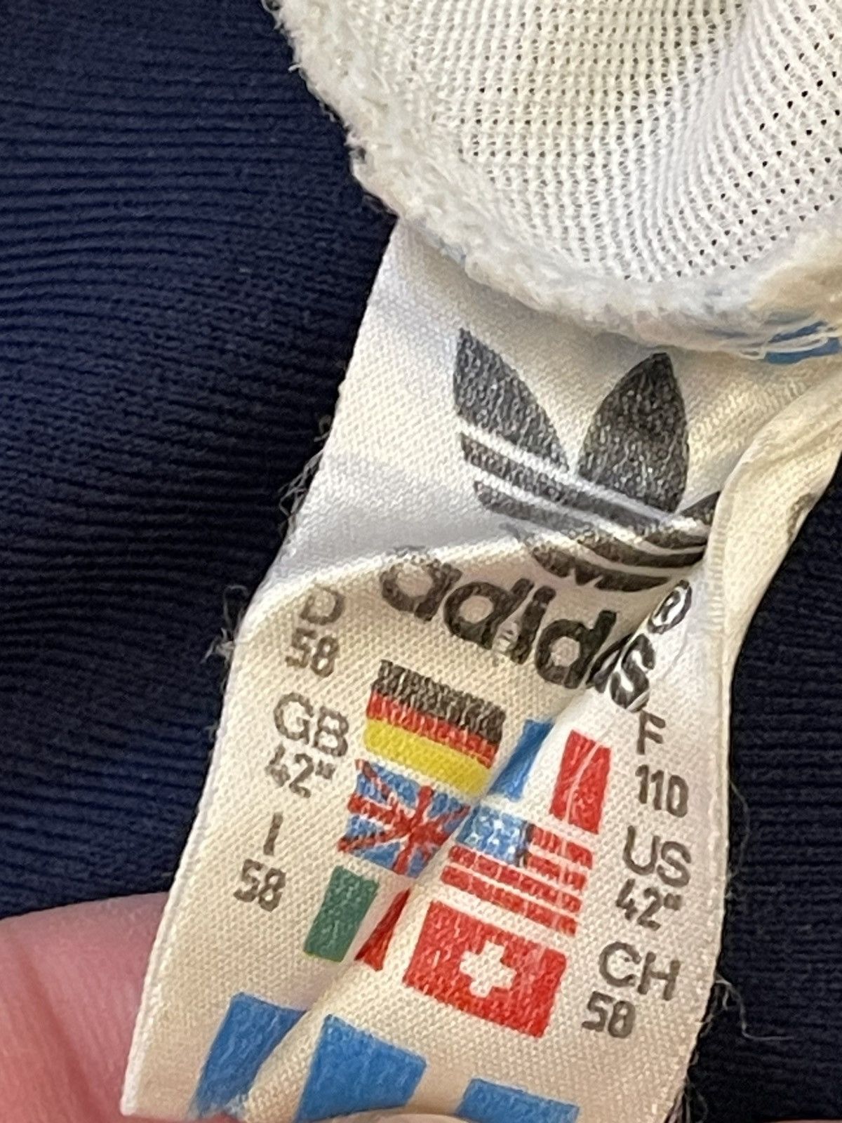Adidas Vintage 70-80’ woman adidas shorts XL made in west Germany Size 42" / US 20 - 6 Thumbnail