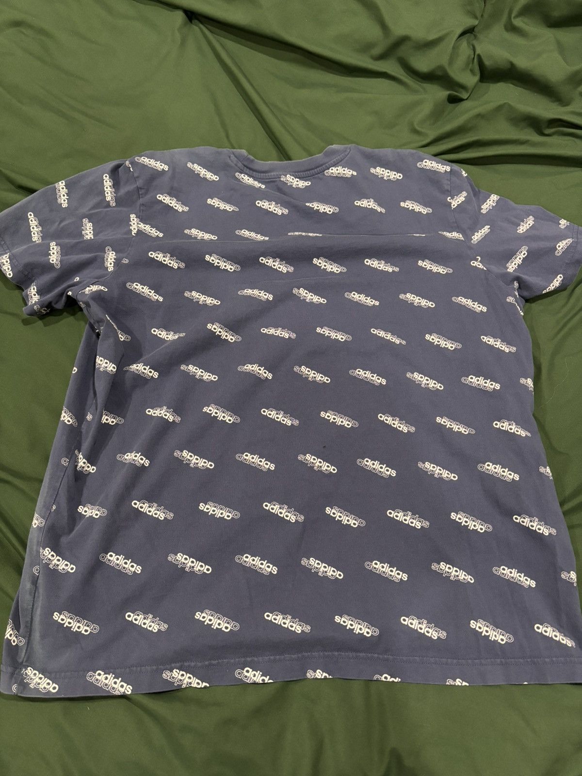 Adidas Navy adidas tshirt Size US XL / EU 56 / 4 - 2 Thumbnail