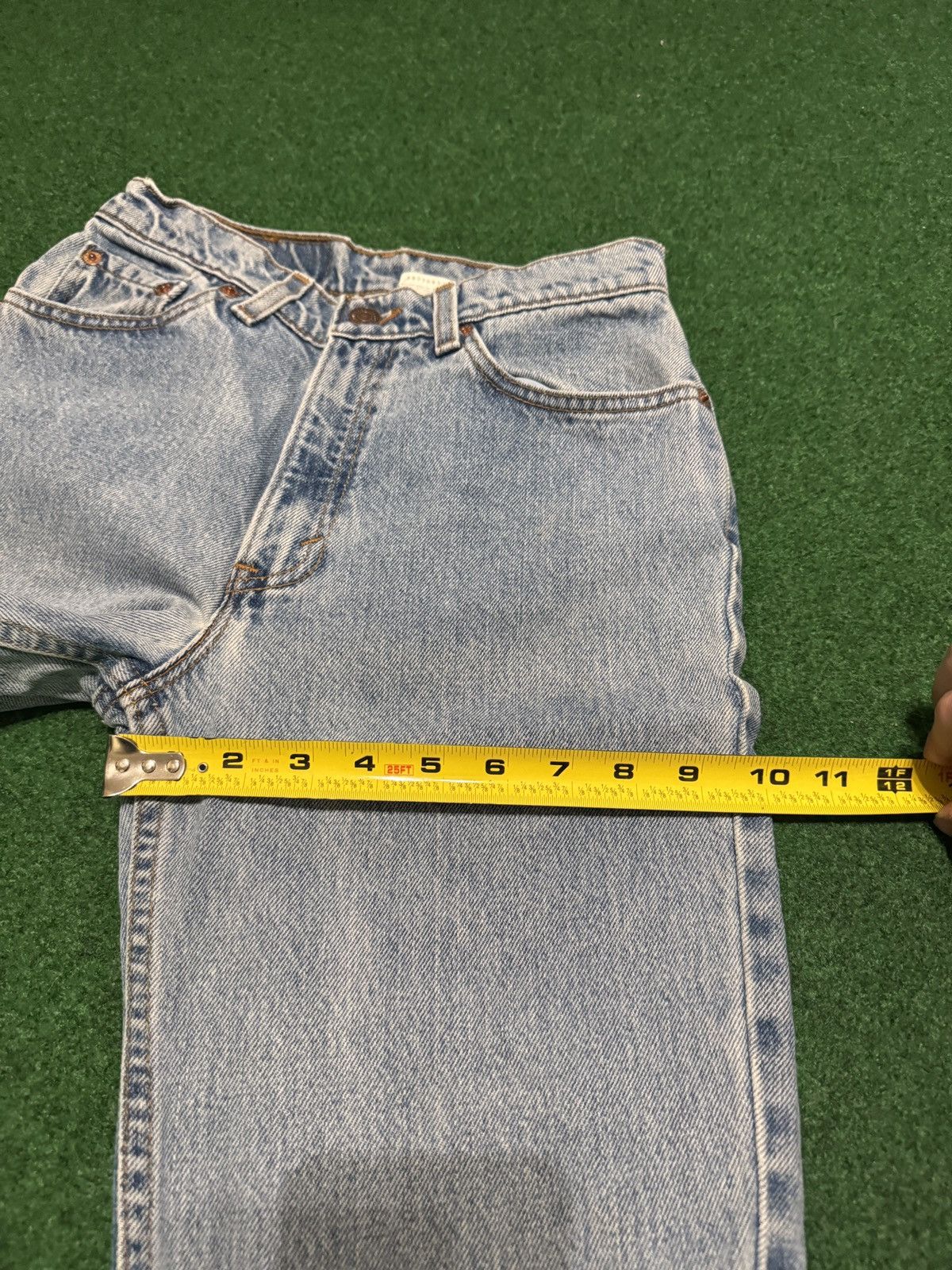 Levi's Vintage Clothing Vintage 90s Levi’s 512 Slim Fit 5 26x30 Light Wash Jeans Size 26" / US 2 / IT 38 - 10 Thumbnail