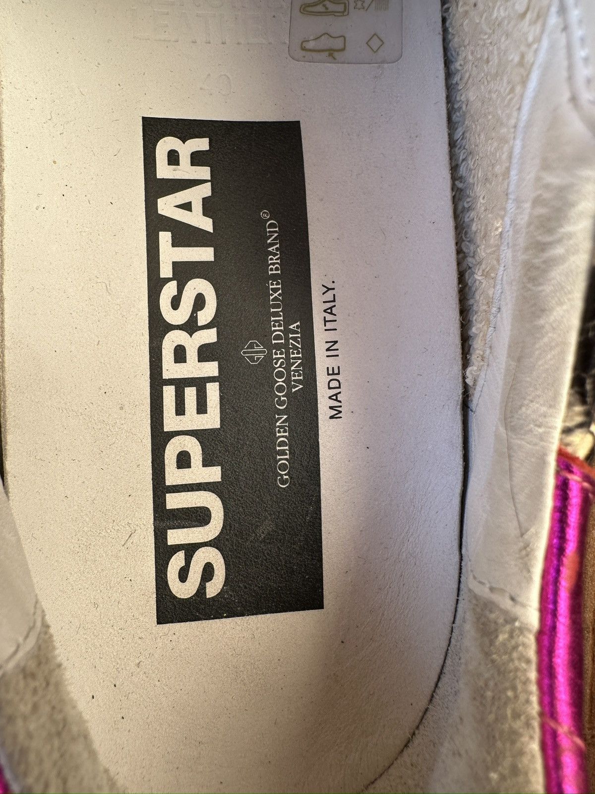 Golden Goose Golden Goose Snake Print Leather Lowtop Sneaks. Size US 7 / EU 40 - 18 Thumbnail