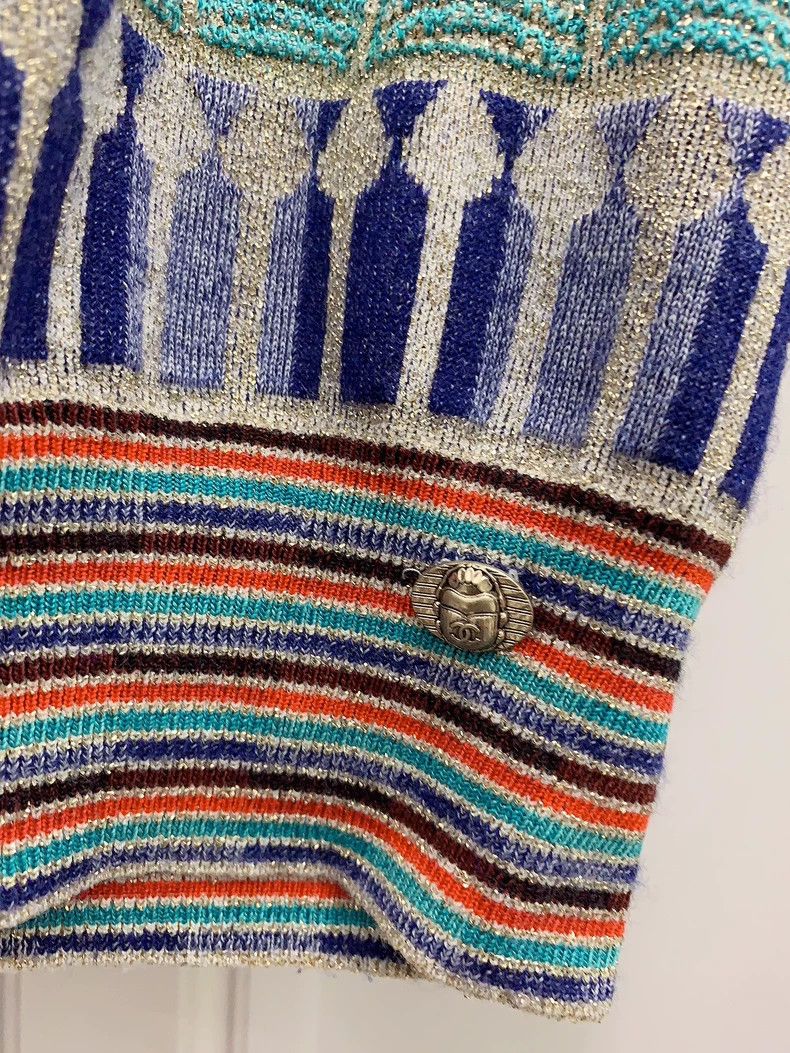 Chanel Chanel Egyptian series sweaters Size XXS / US 00 / IT 34 - 3 Thumbnail
