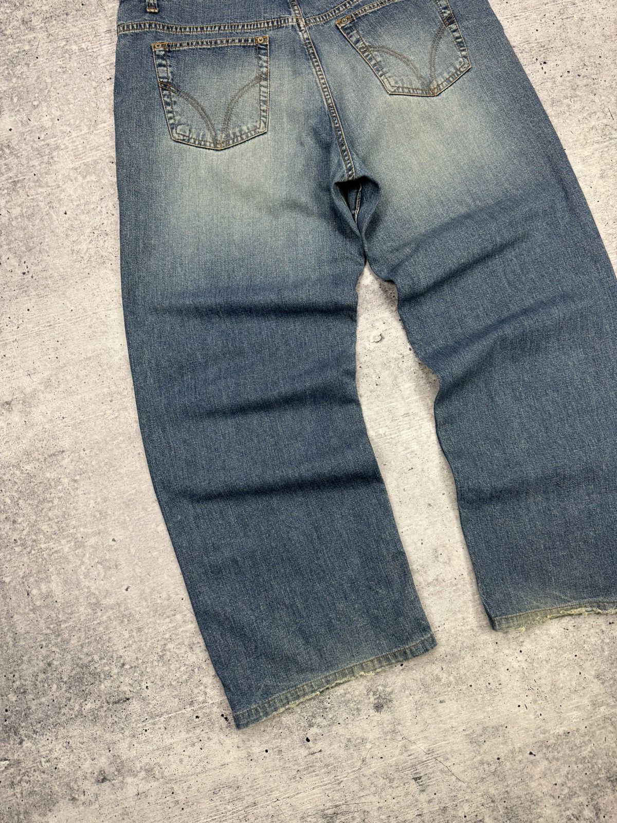 Dolce & Gabbana × Vintage Vintage Dolce&Gabbana 90s Blue Stonewashed Denim Jeans Pants Size US 36 / EU 52 - 16 Thumbnail