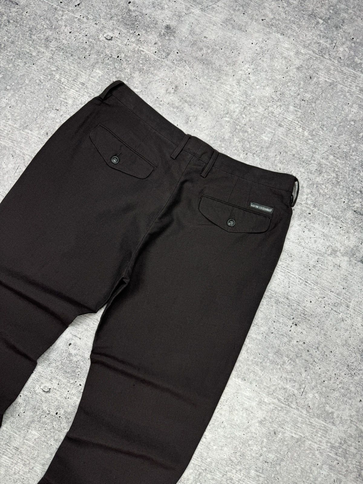 Burberry Vintage Burberry Brit Leather Pocket Tab Suit Pants Trousers Size US 32 / EU 48 - 22 Thumbnail