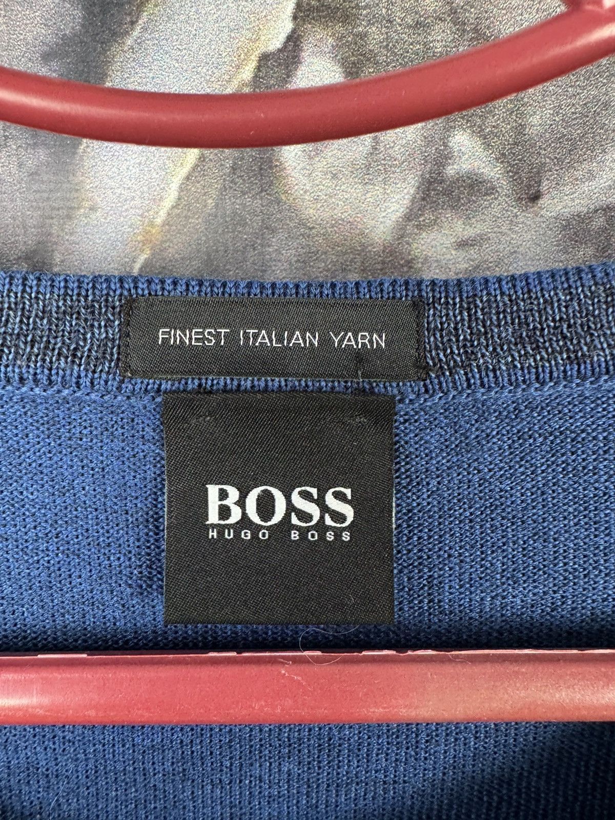 Hugo Boss Men’s Hugo Boss Pullover Sweaters Bleu Size XXL Size US XXL / EU 58 / 5 - 7 Thumbnail