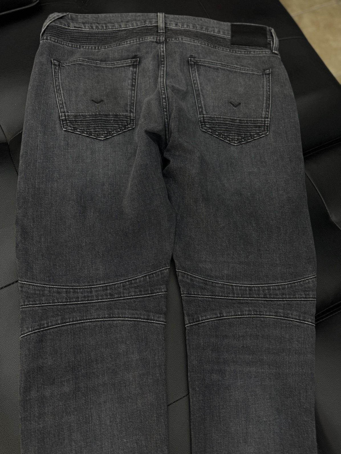 Hudson Black Hudson Biker Style Jeans Size 34 Pre Owned 🧼 Size US 34 / EU 50 - 13 Thumbnail