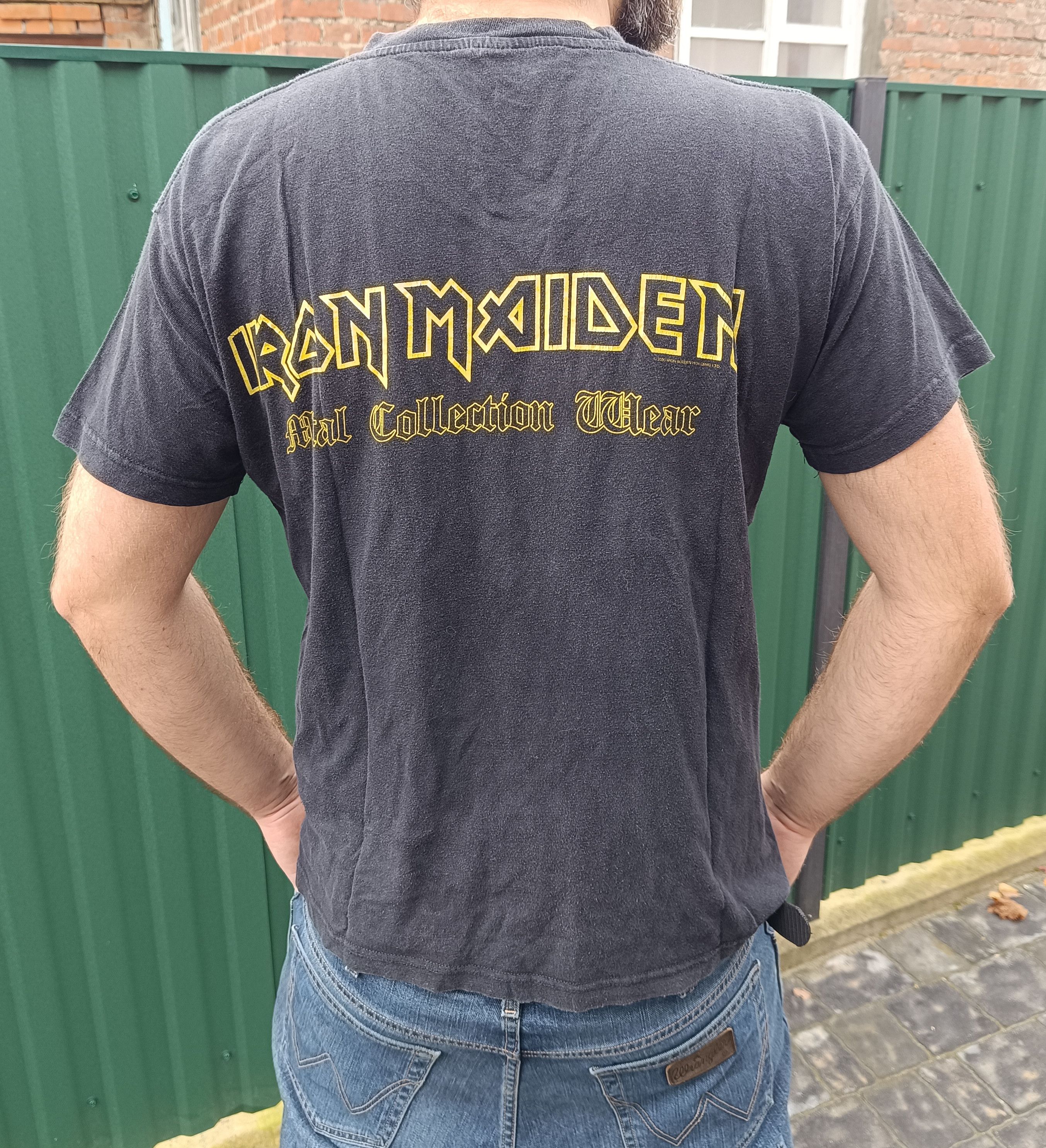 Band Tees 1992 Iron Maiden Fear of The Dark T-shirt XL Heavy Metal Size US XL / EU 56 / 4 - 11 Thumbnail