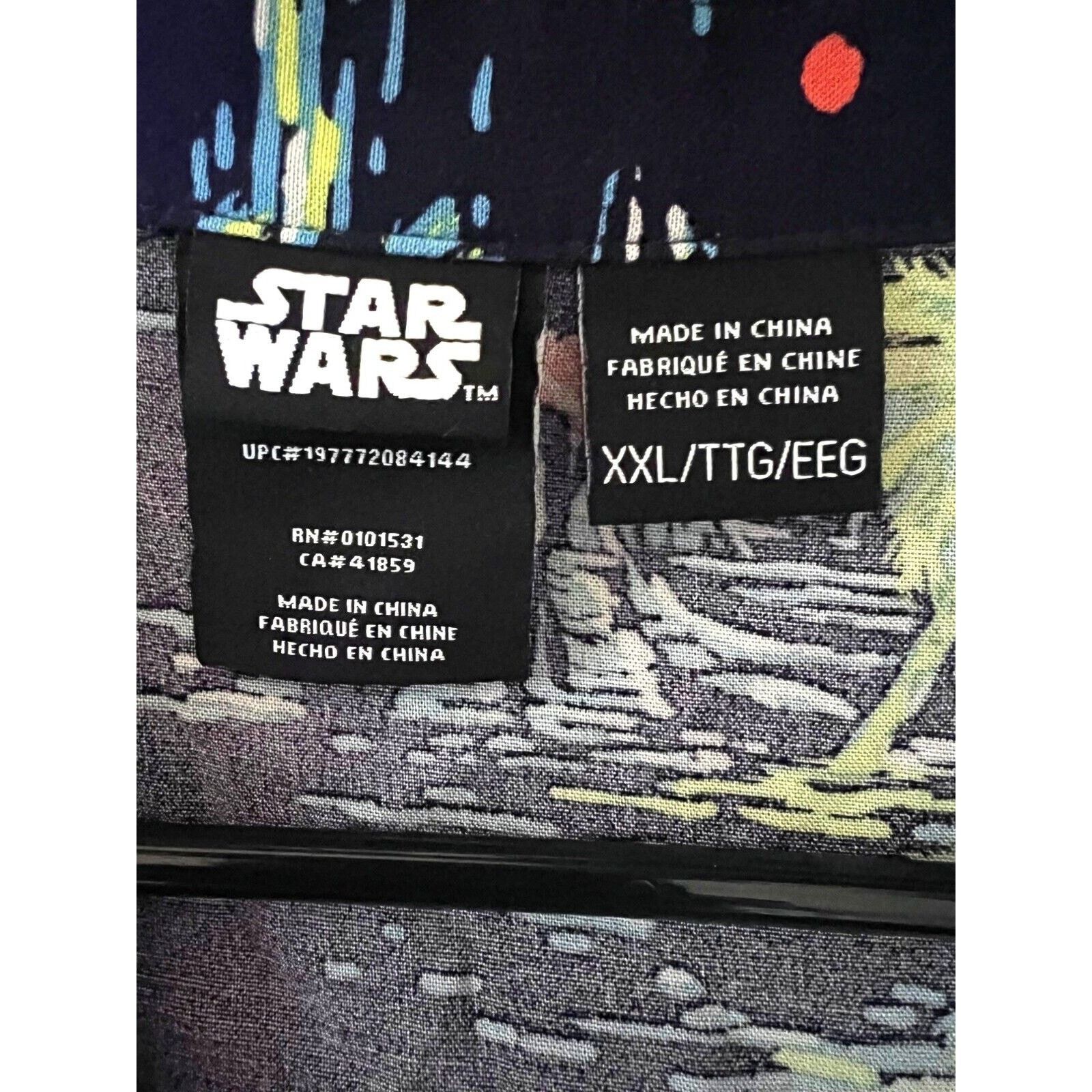 Star Wars Star Wars Mandalorian Blue Hawaiian Button Shirt 2XL Pocket Size US XXL / EU 58 / 5 - 7 Thumbnail