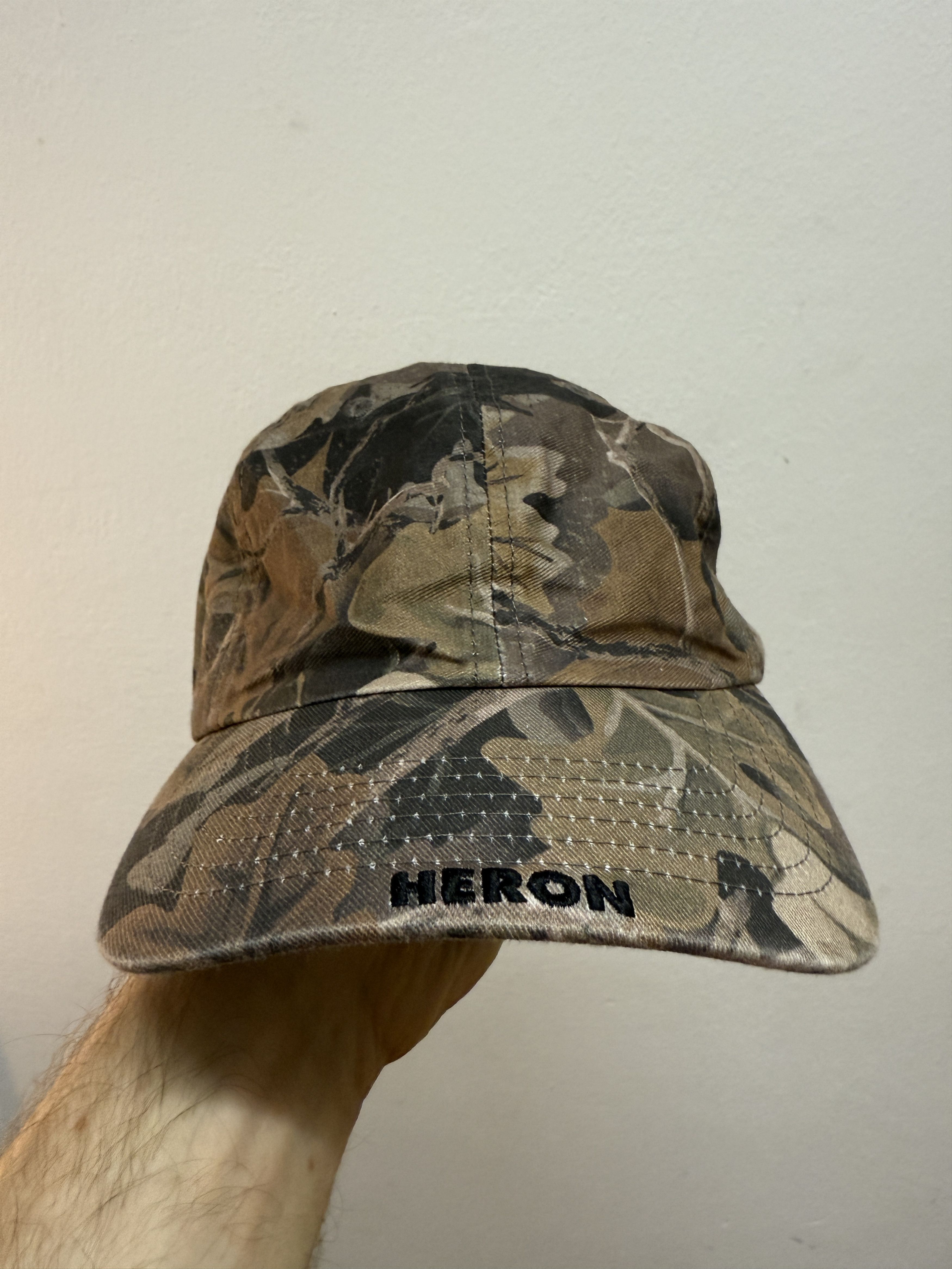 Heron Preston Heron Preston Camo Leaf Twill Cap Size ONE SIZE - 1 Thumbnail