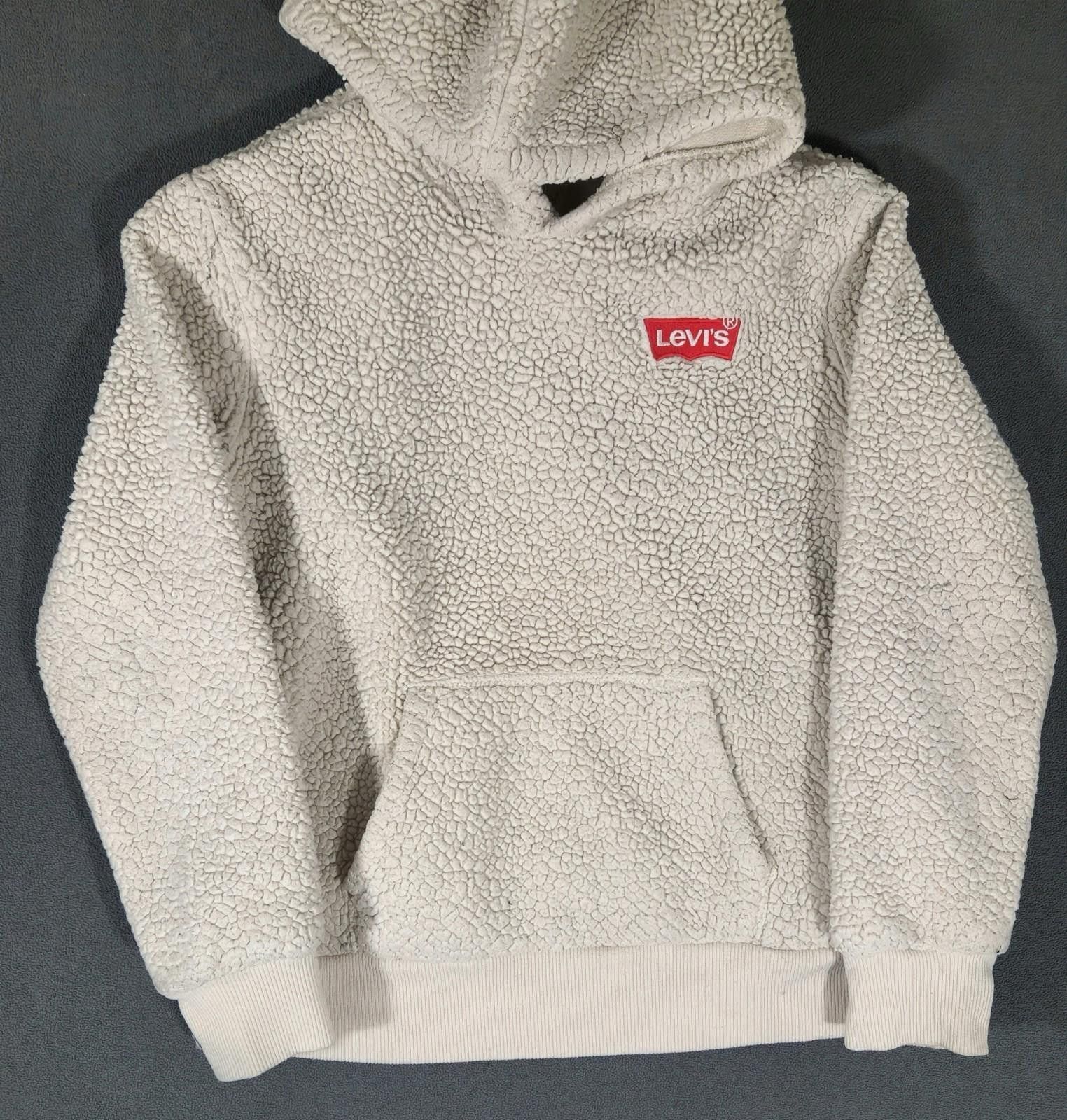 Levi's Levi’s Sherpa Fleece Hoodie White Boys L 12-13Y #2 Size US L / EU 52-54 / 3 - 1 Thumbnail