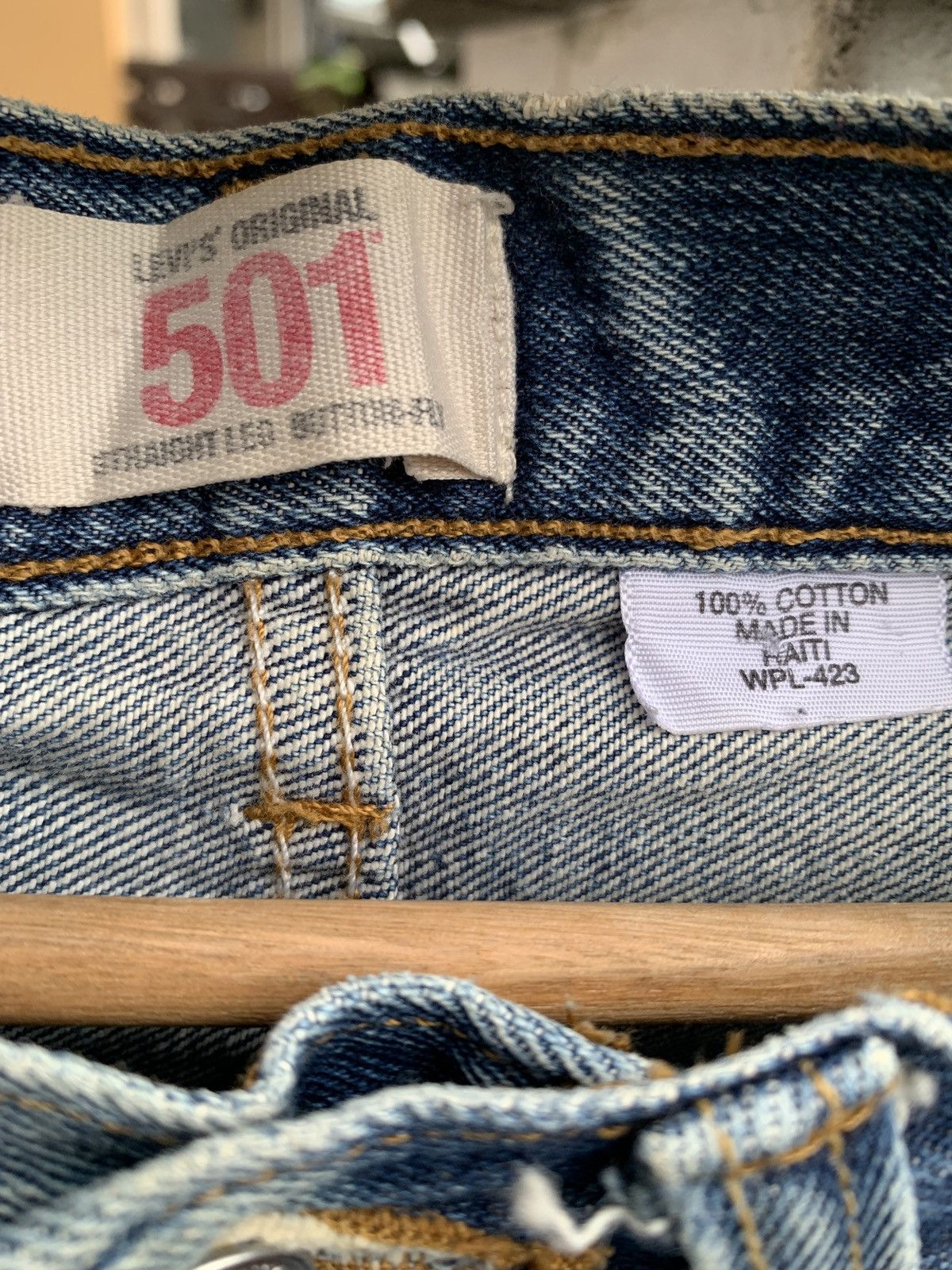 Levi's VINTAGE LEVIS 501 JEANS Size US 32 / EU 48 - 3 Thumbnail