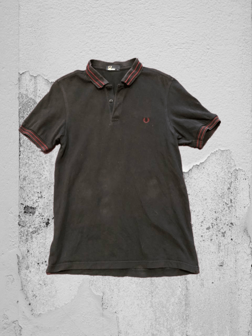 Fred Perry Vintage Streetwear T-Shirt Fred Perry polos black logo Size US L / EU 52-54 / 3 - 1 Thumbnail