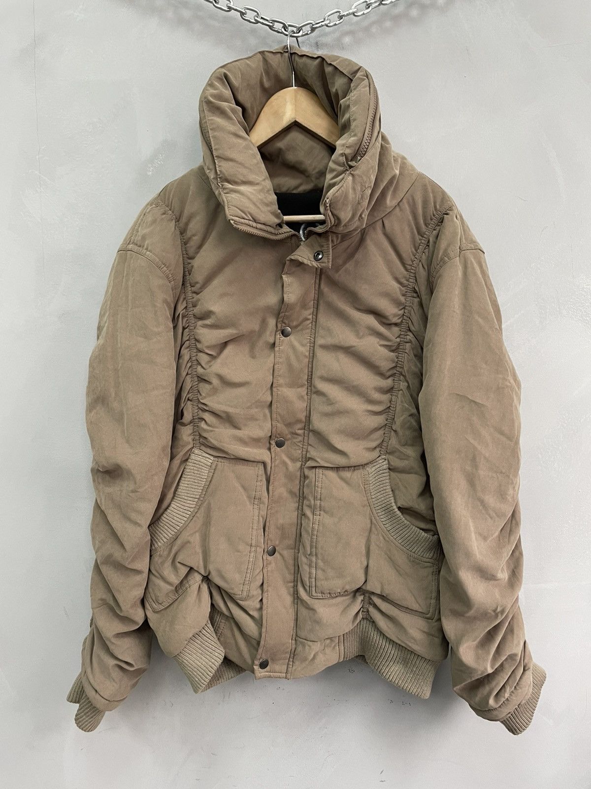 Issey Miyake Beige bondage issey miyake Jacket Multipocket Style Size US XL / EU 56 / 4 - 1 Thumbnail