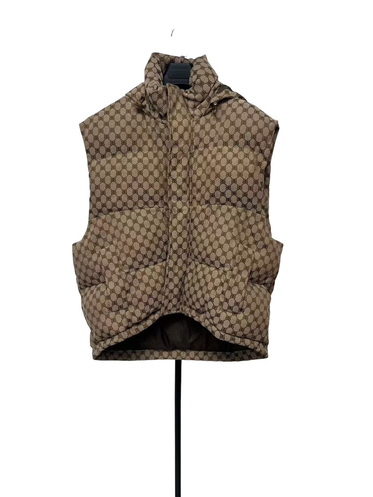 Balenciaga Balenciaga x Gucci Hacker Project BB Monogram Vest 44 Size US S / EU 44-46 / 1 - 1 Thumbnail
